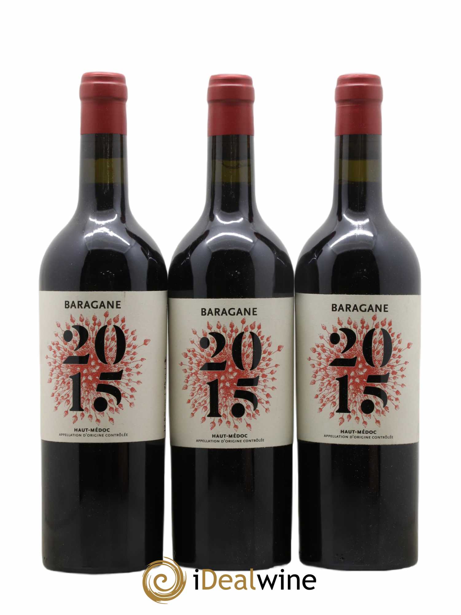 Les Closeries des Moussis - Baragane 2015 - Lot of 3 bottles - 0