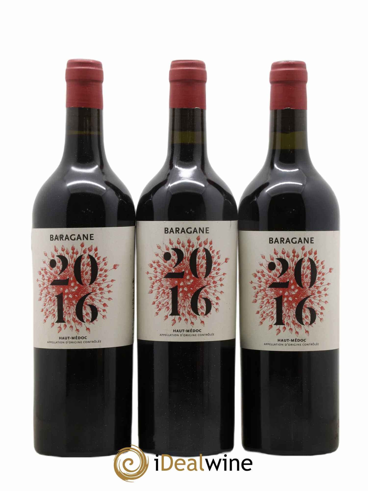 Les Closeries des Moussis - Baragane 2016 - Lot of 3 bottles - 0