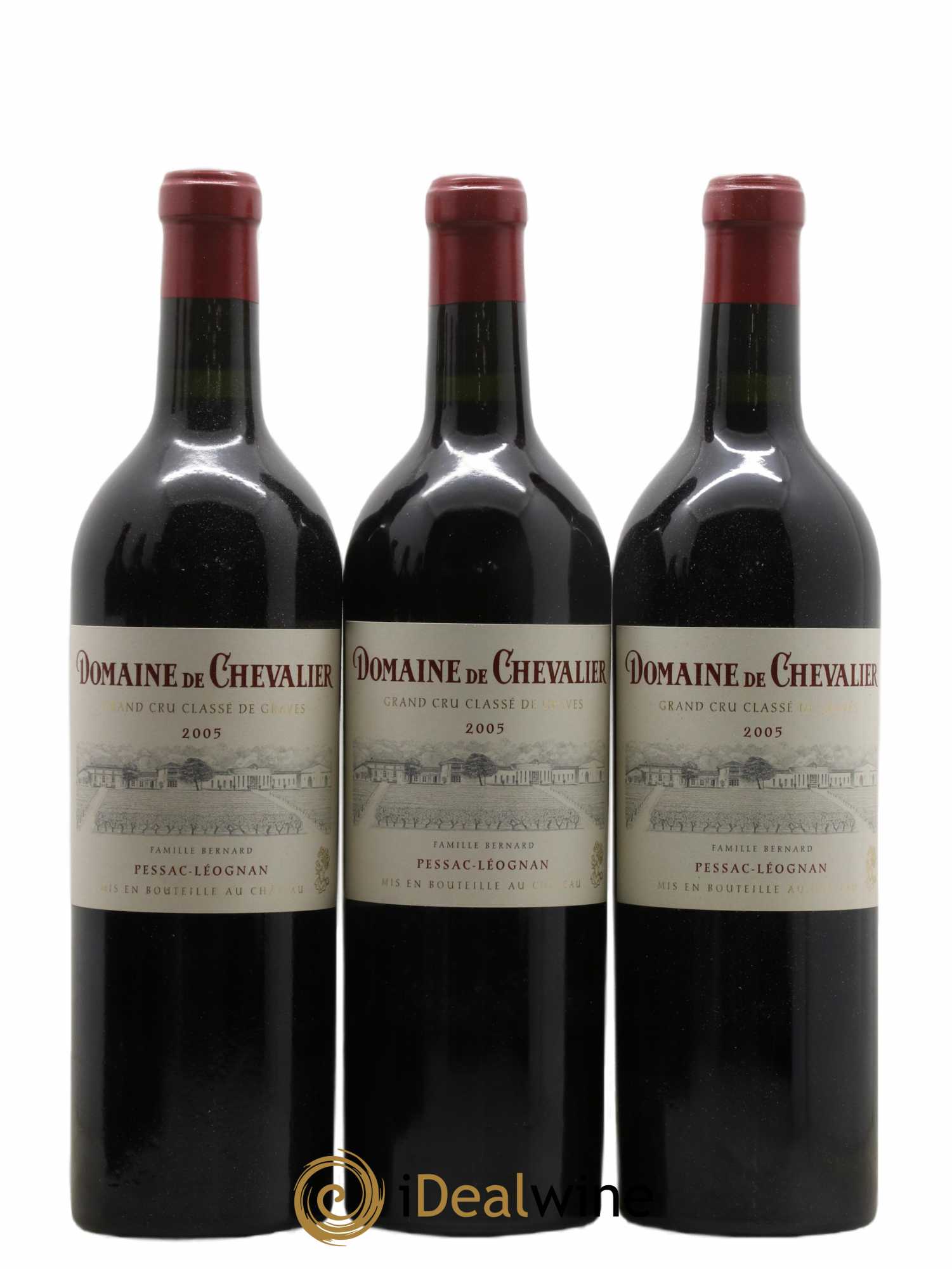 Domaine de Chevalier Cru Classé de Graves 2005 - Lot of 12 bottles - 1