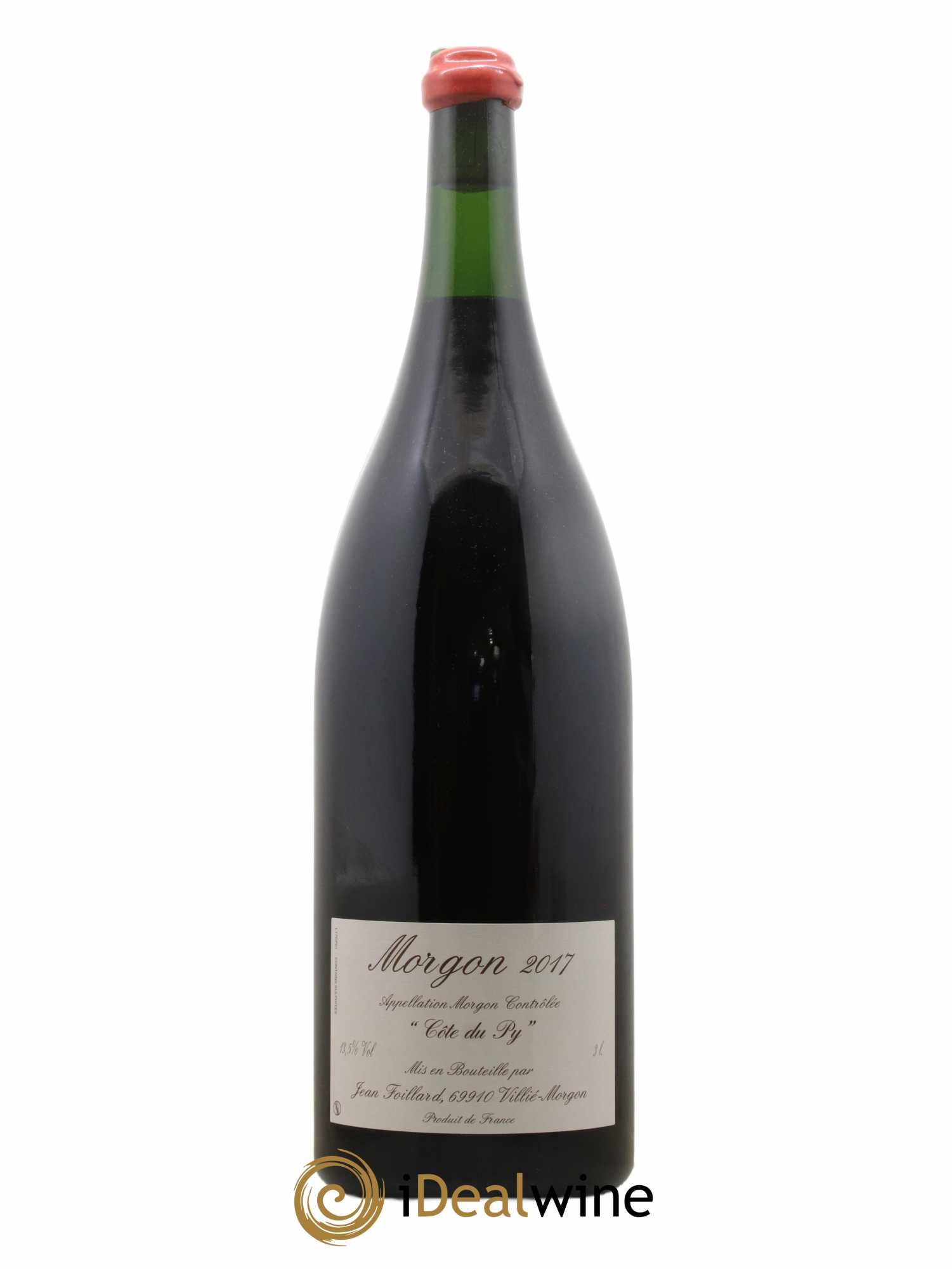 Morgon Côte du Py Jean Foillard 2017 - Lot de 1 double magnum - 0
