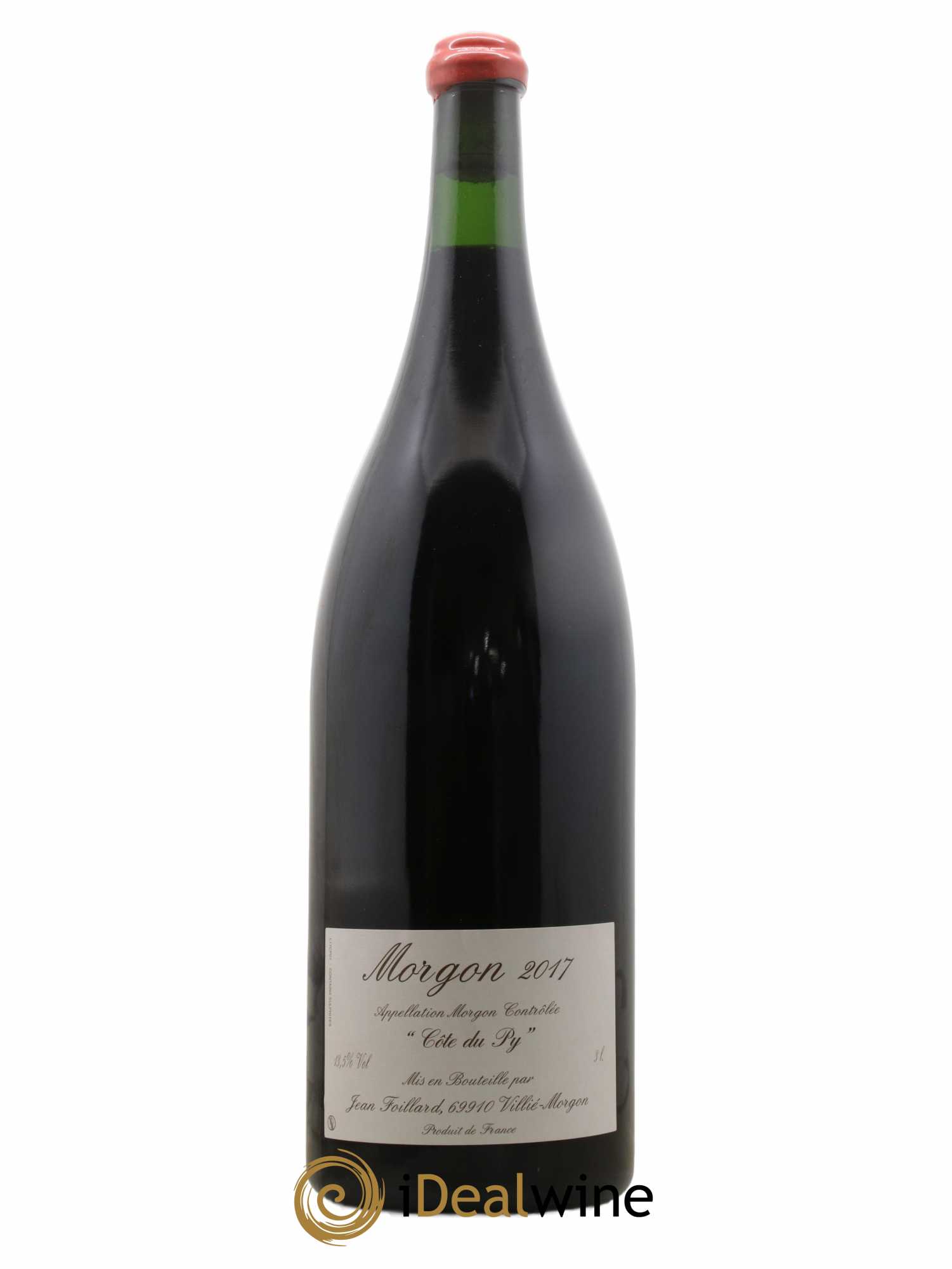 Morgon Côte du Py Jean Foillard 2017 - Lot de 1 double magnum - 0