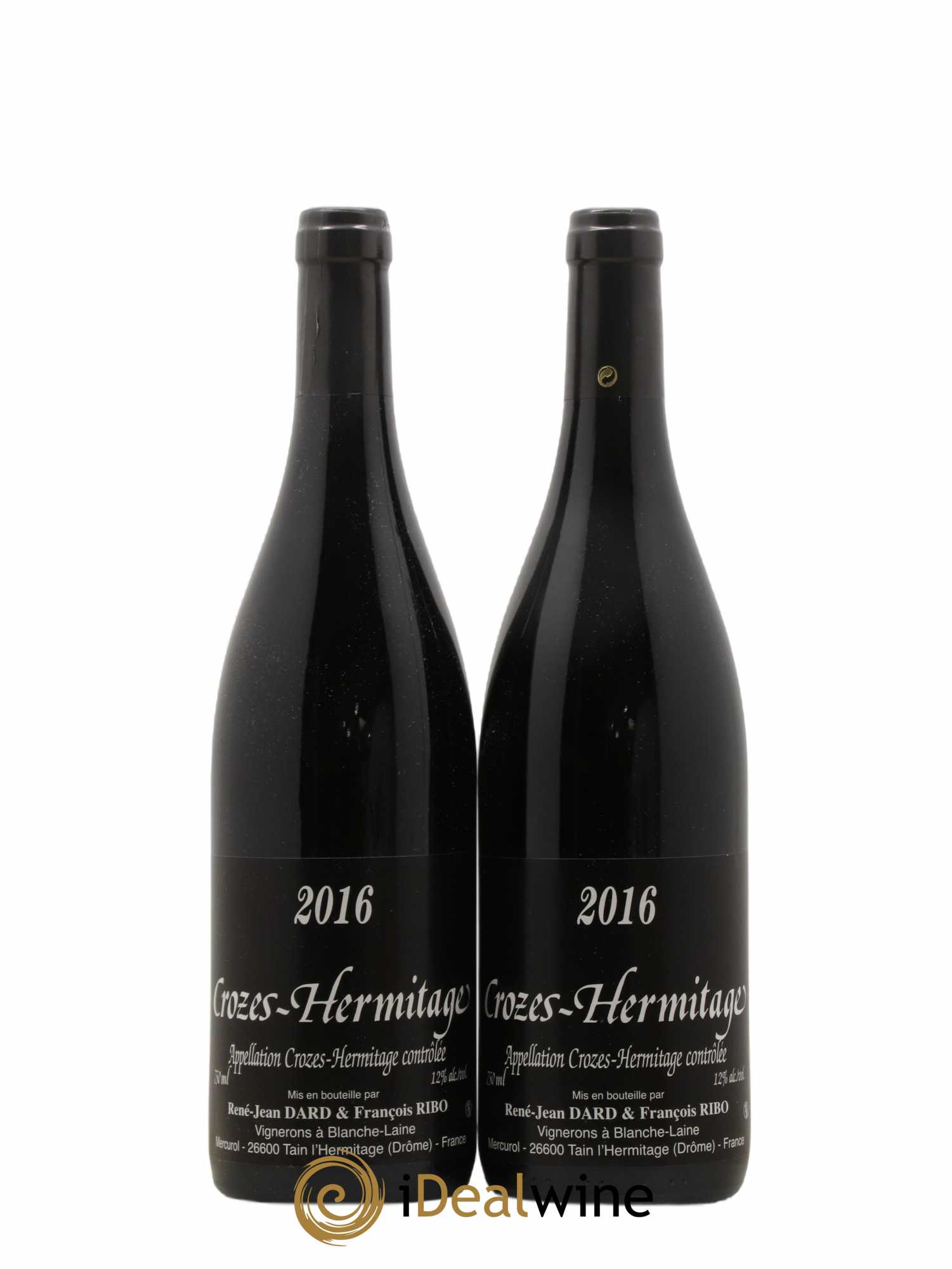 Crozes-Hermitage Dard et Ribo (Domaine) 2016 - Lot of 2 bottles - 0