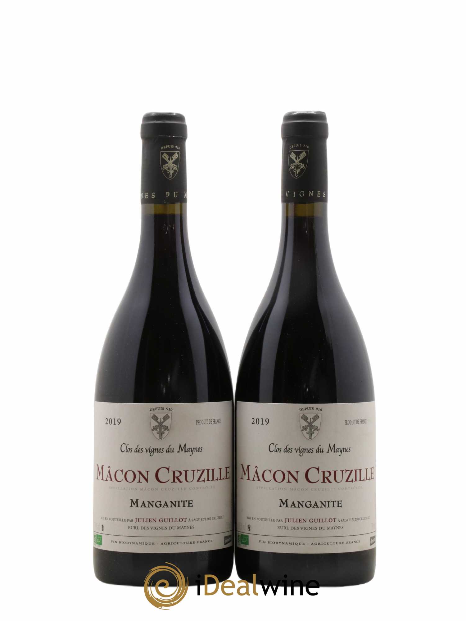 Mâcon-Cruzille Manganite Les Vignes du Maynes 2019 - Lot de 2 bouteilles - 0