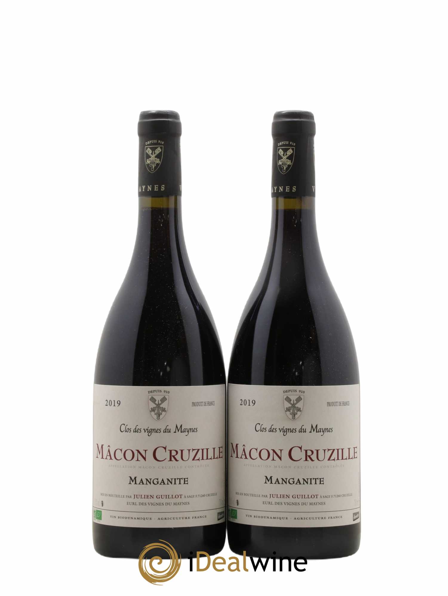 Mâcon-Cruzille Manganite Les Vignes du Maynes 2019 - Lot de 2 bouteilles - 0