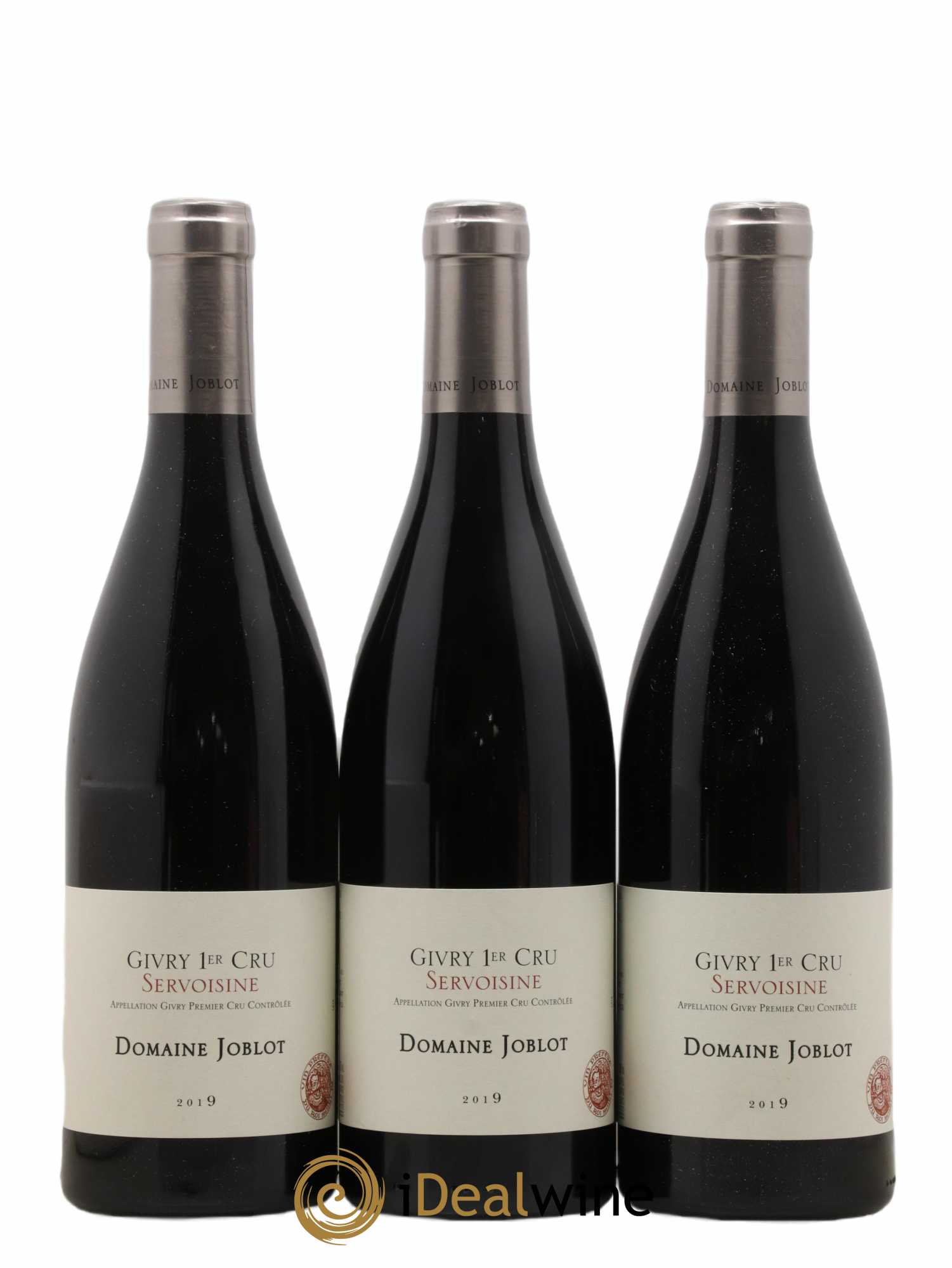 Givry 1er Cru Servoisine Joblot (Domaine) 2019 - Lot de 3 bouteilles - 0
