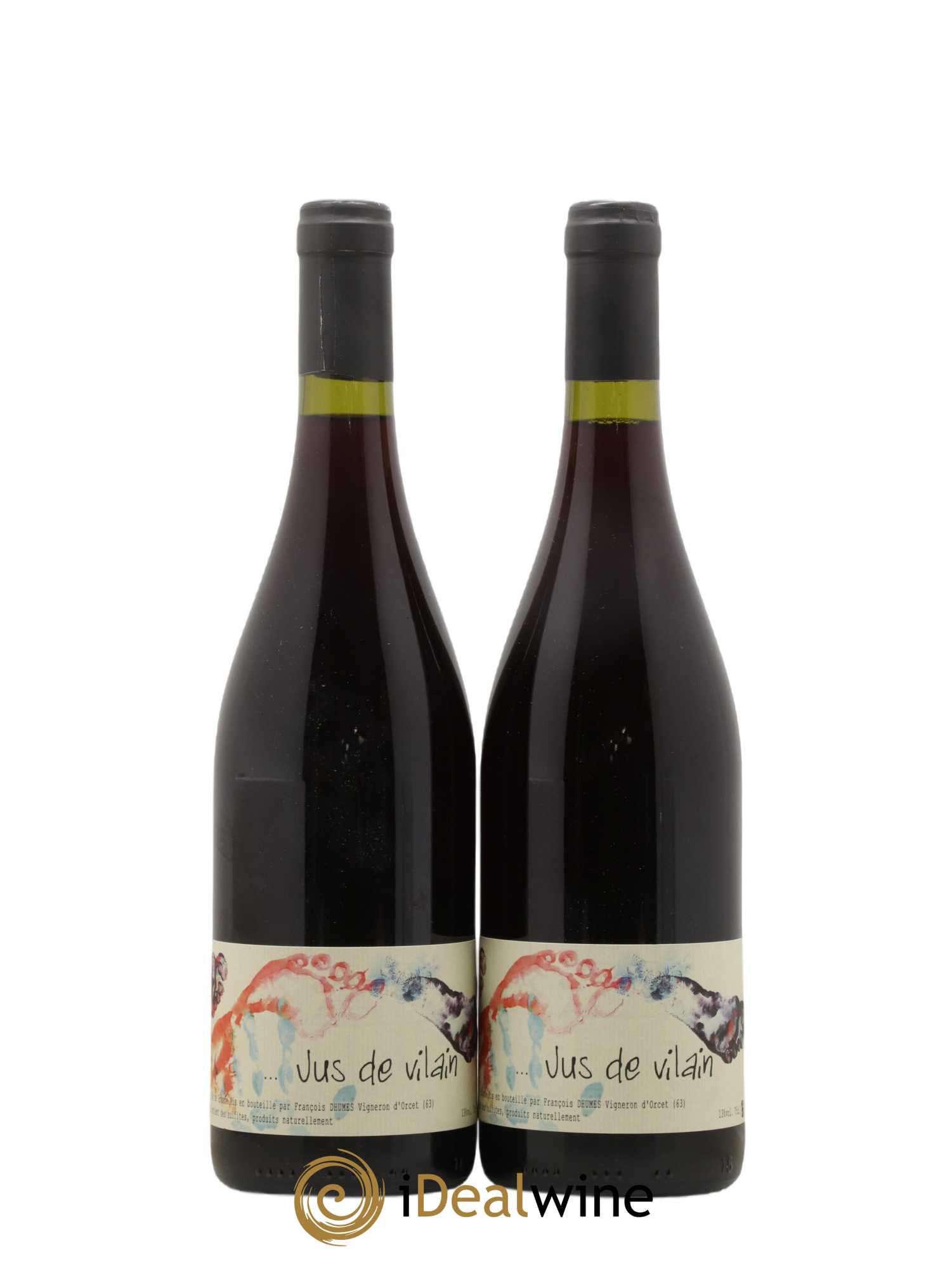 Vin de France Jus de Vilain François Dhumes 2018 - Lot of 2 bottles - 0