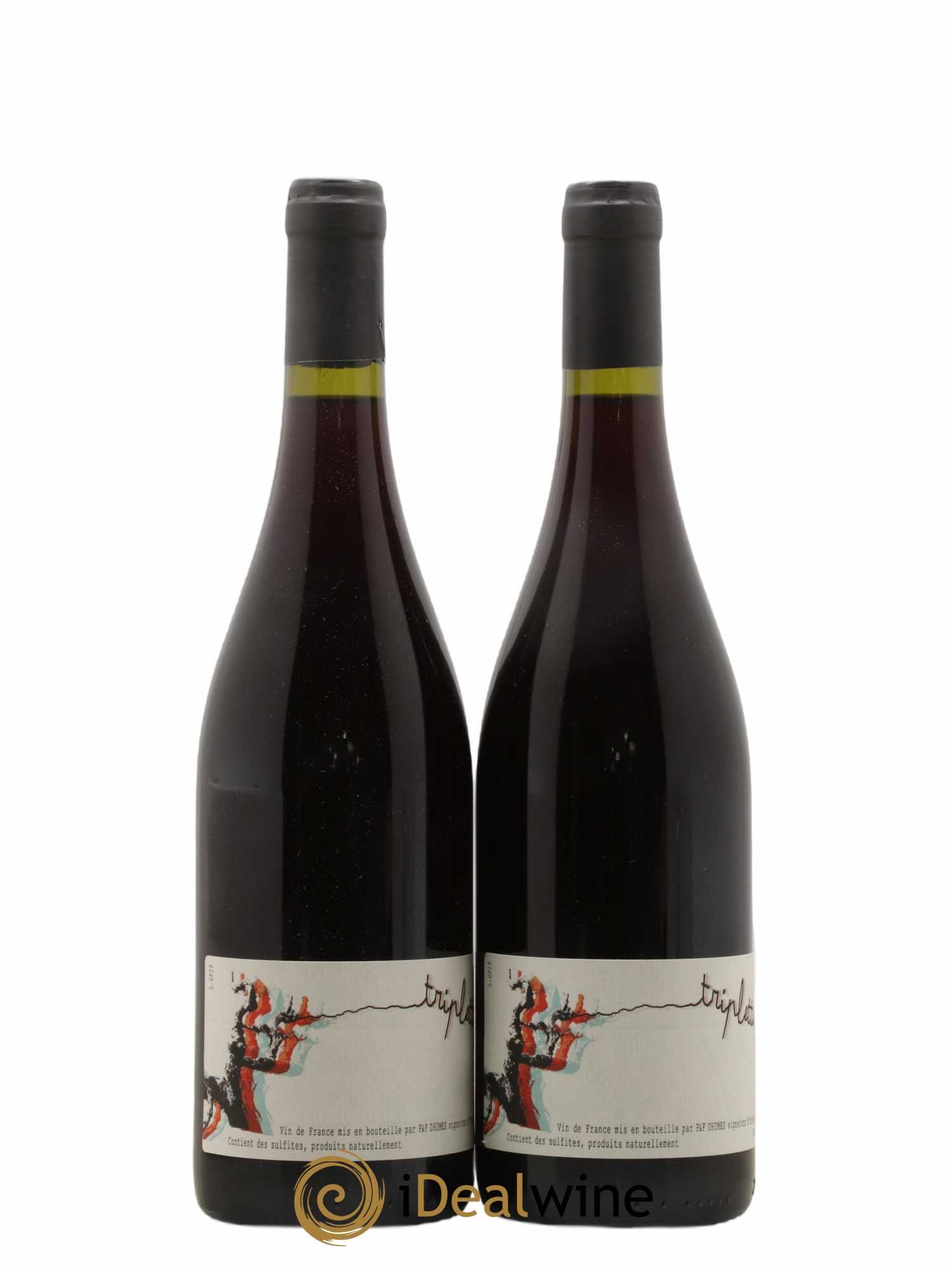 Vin de France Triplettes François Dhumes 2019 - Lot de 2 bouteilles - 0