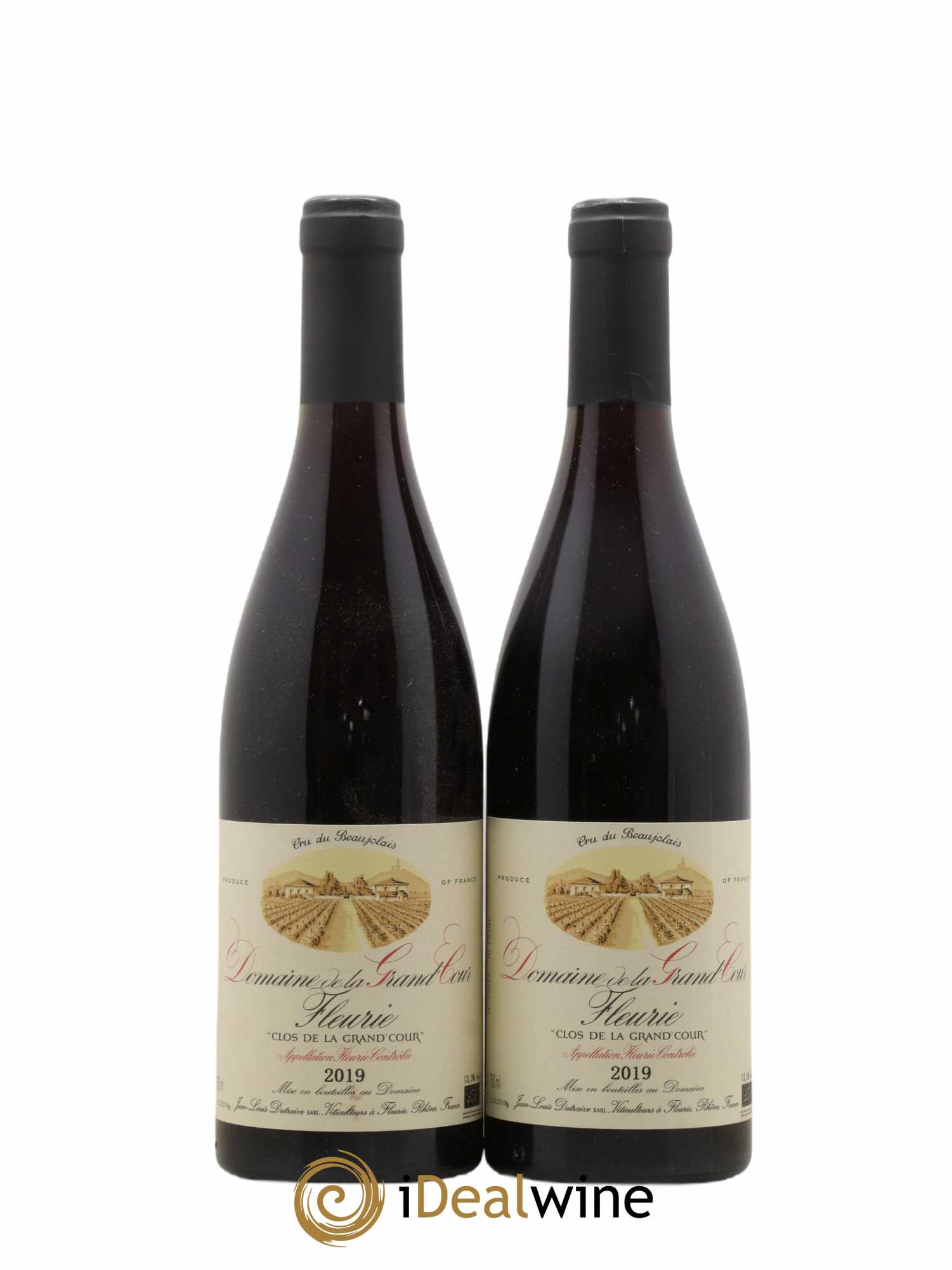 Fleurie Clos de la Grand'Cour Grand'cour (Domaine de la) - Jean-Louis Dutraive 2019 - Lot de 2 bouteilles - 0