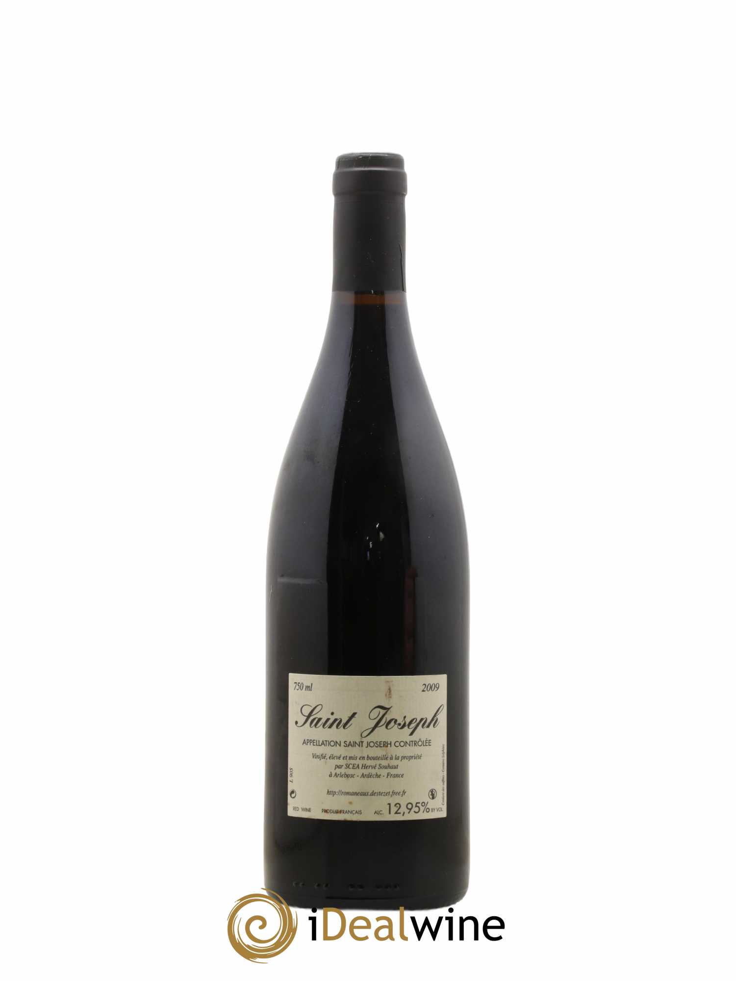 Saint-Joseph Sainte Epine Hervé Souhaut - Domaine Romaneaux-Destezet 2009 - Lot of 1 bottle - 1