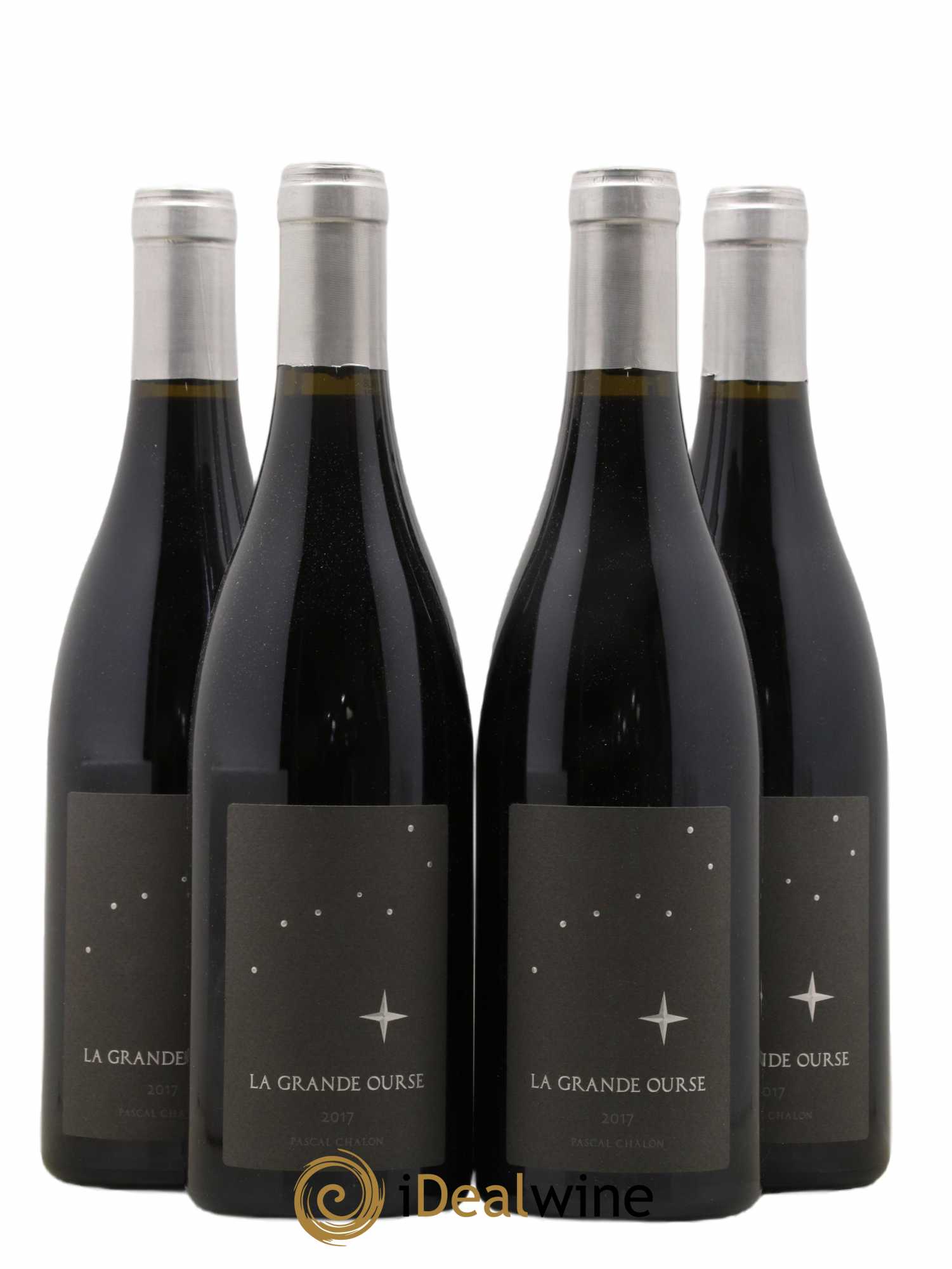 Côtes-du-Rhône Grande Ourse Pascal Chalon 2017 - Lot of 4 bottles - 0