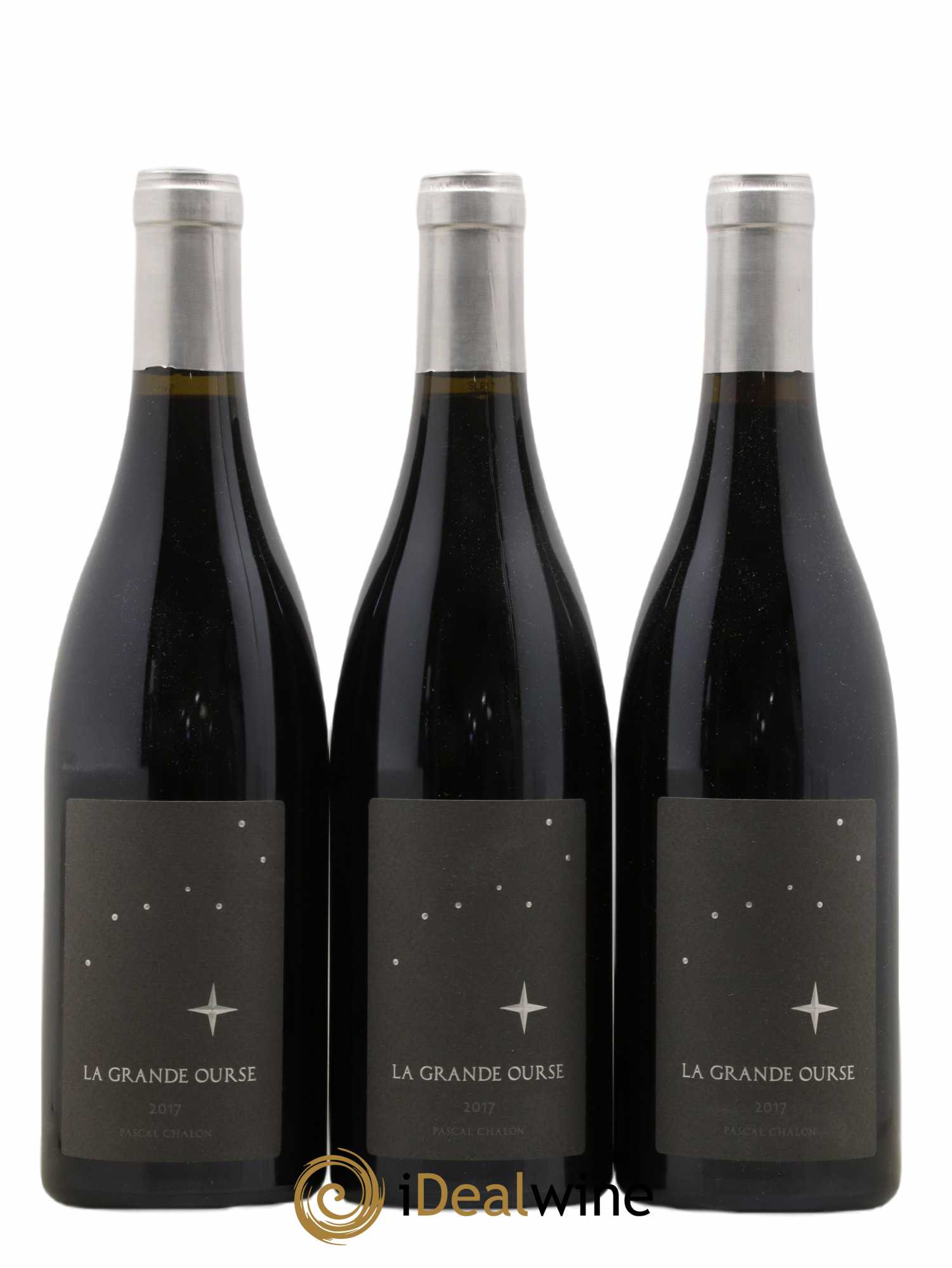 Côtes-du-Rhône Grande Ourse Pascal Chalon 2017 - Lot de 3 bouteilles - 0