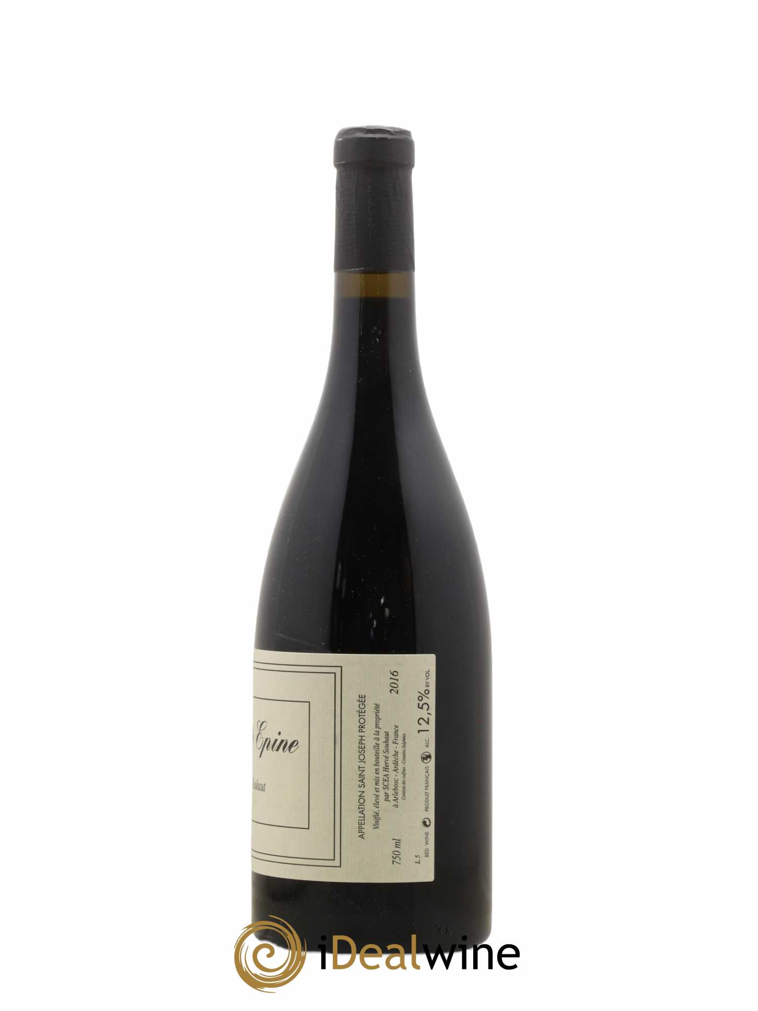 Saint-Joseph Sainte Epine Hervé Souhaut - Domaine Romaneaux-Destezet 2016 - Lot of 1 bottle - 1
