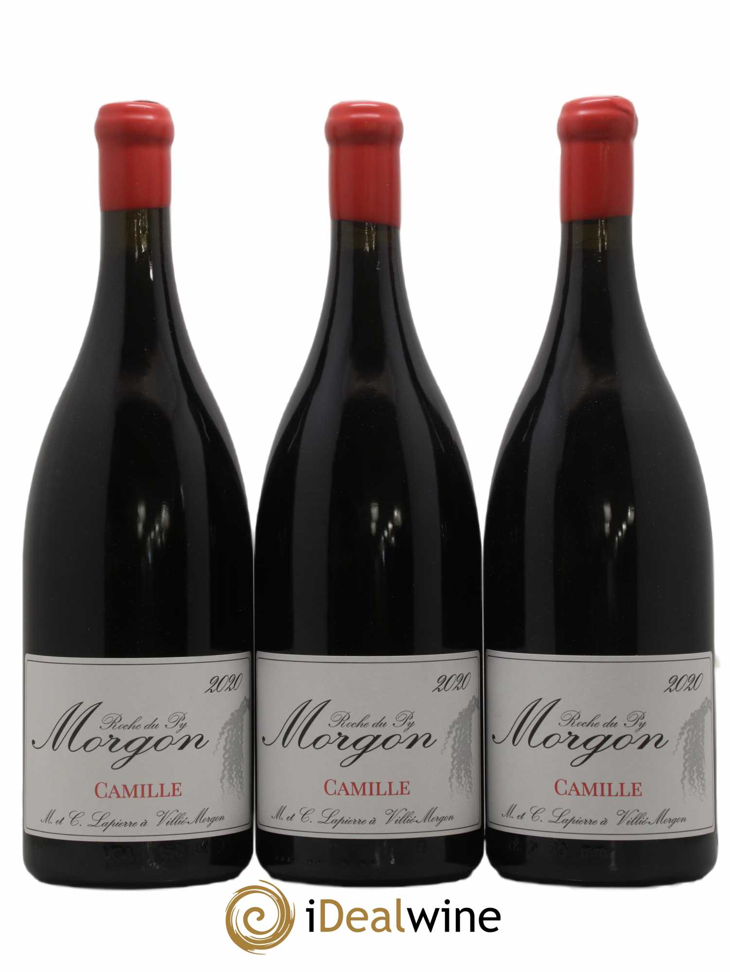 Morgon Roche du Py Camille Marcel Lapierre (Domaine) 2020 - Lot de 3 magnums - 0