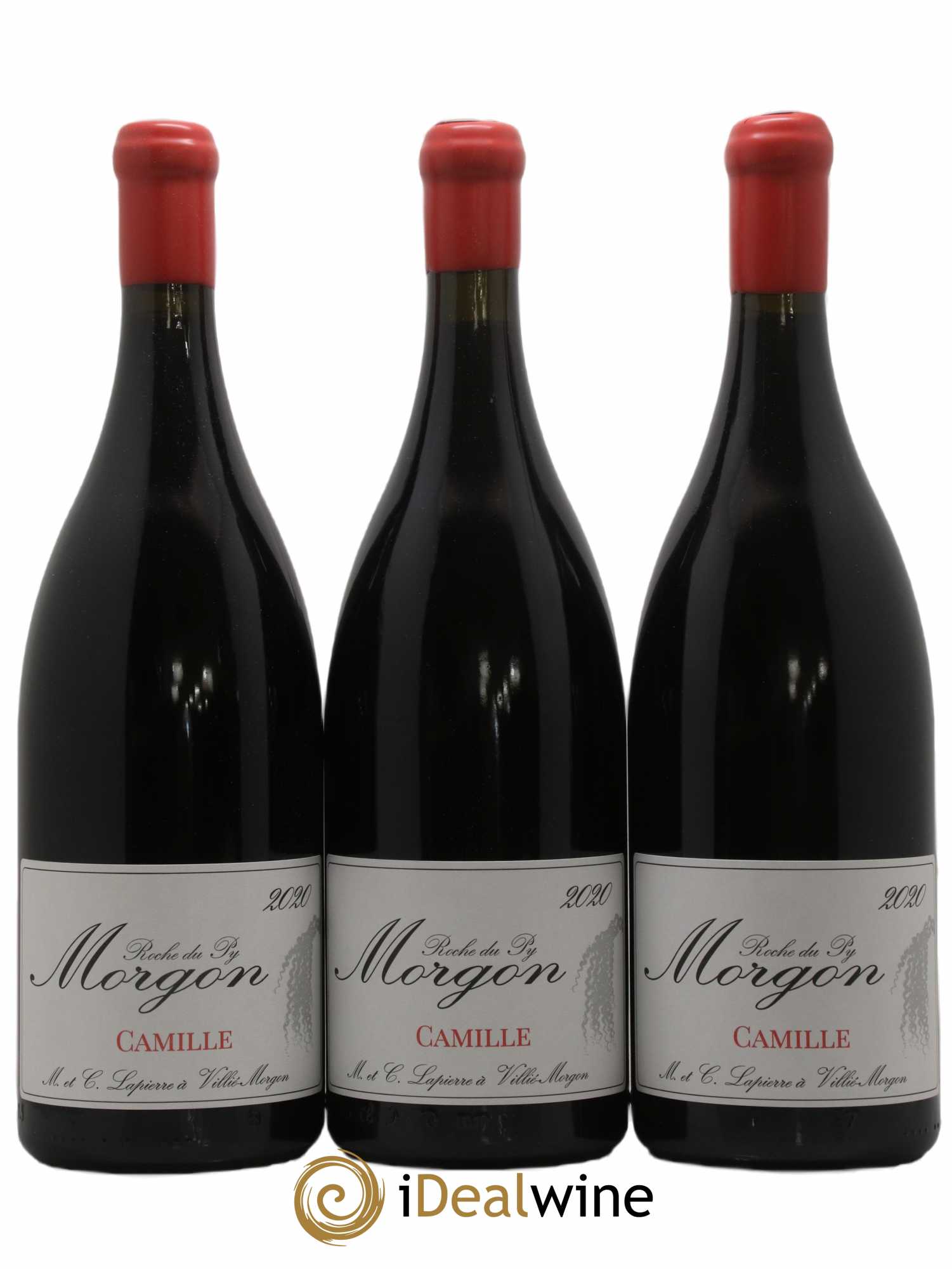 Morgon Roche du Py Camille Marcel Lapierre (Domaine) 2020 - Lot de 3 magnums - 0