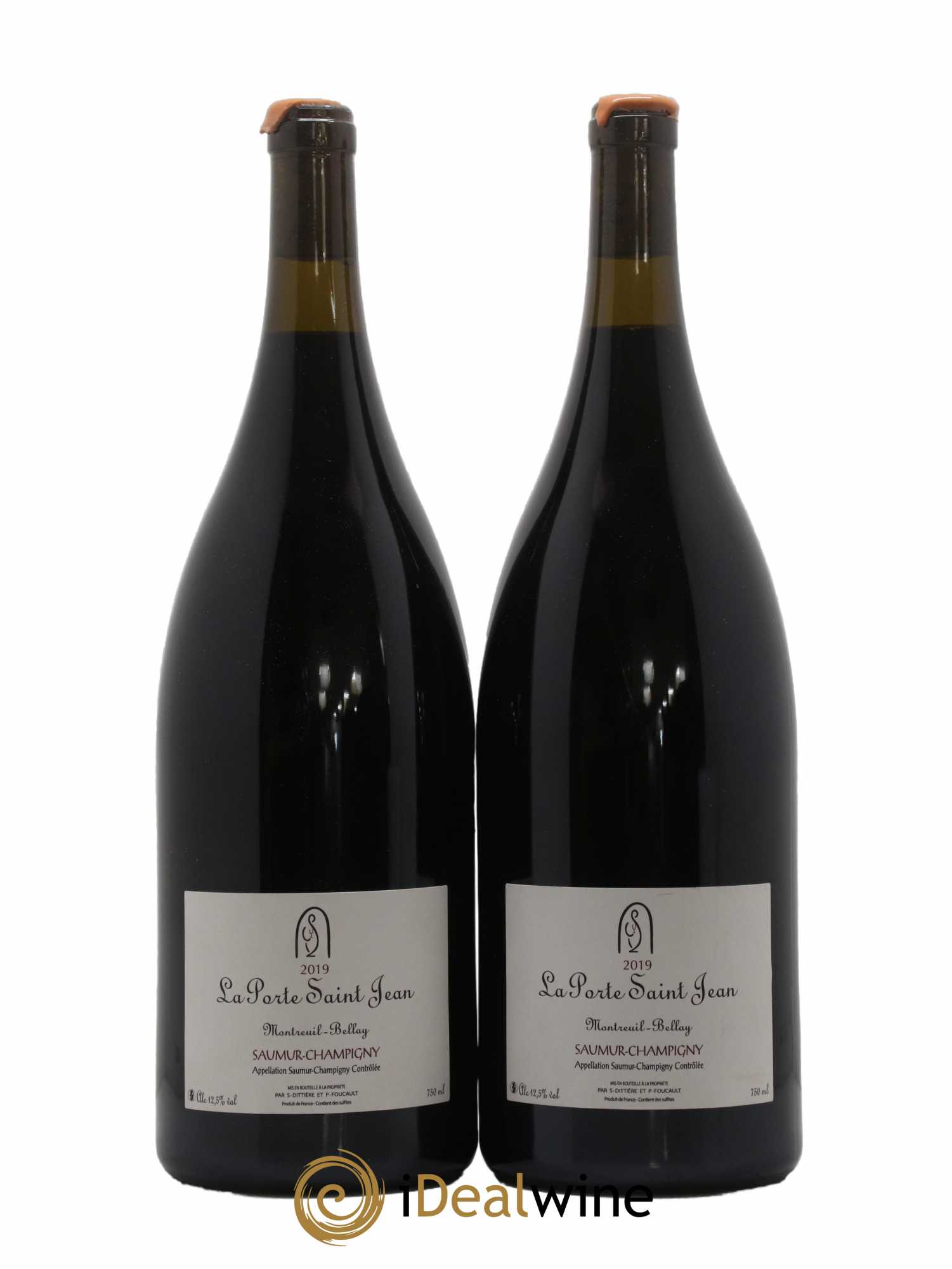 Saumur-Champigny La Porte Saint Jean 2019 - Lot de 2 magnums - 0