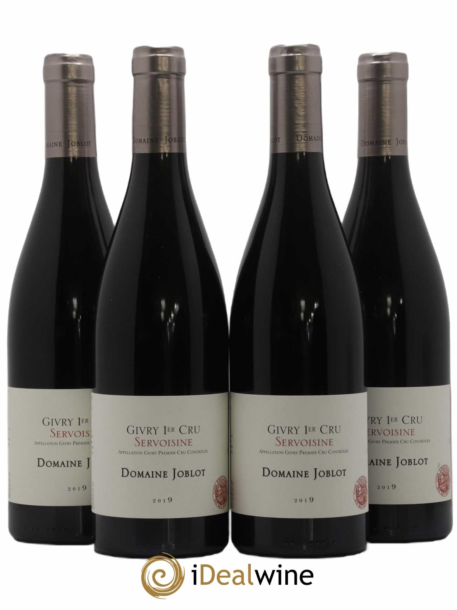 Givry 1er Cru Servoisine Joblot (Domaine) 2019 - Lot de 4 bouteilles - 0
