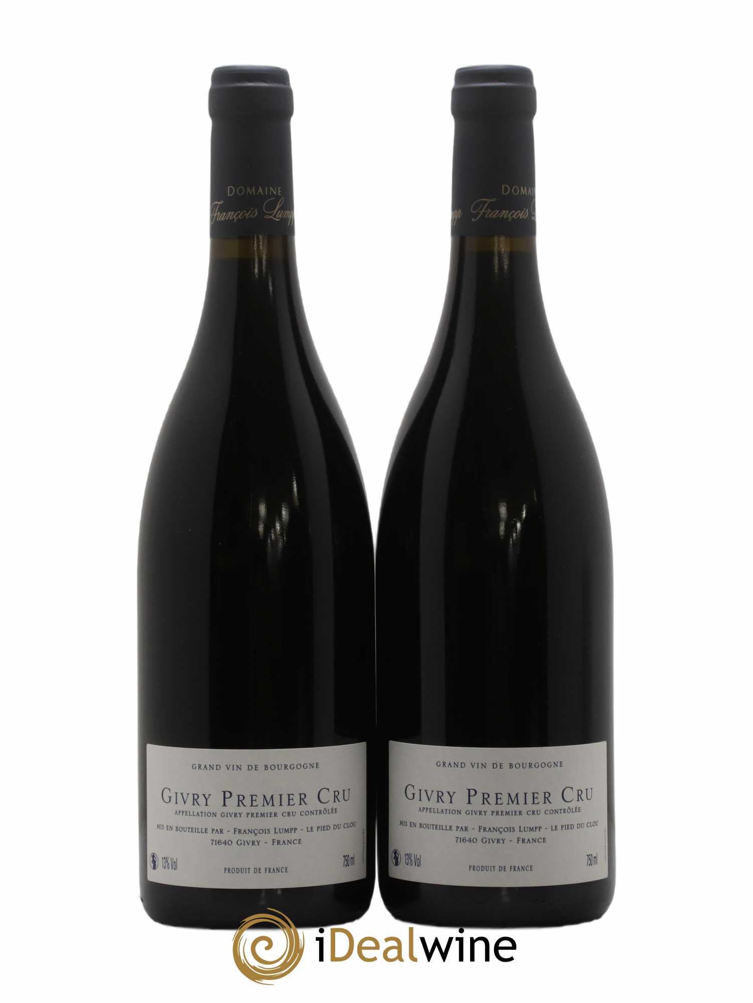 Givry 1er Cru A Vigne Rouge François Lumpp (Domaine) 2018 - Lot de 2 bouteilles - 1