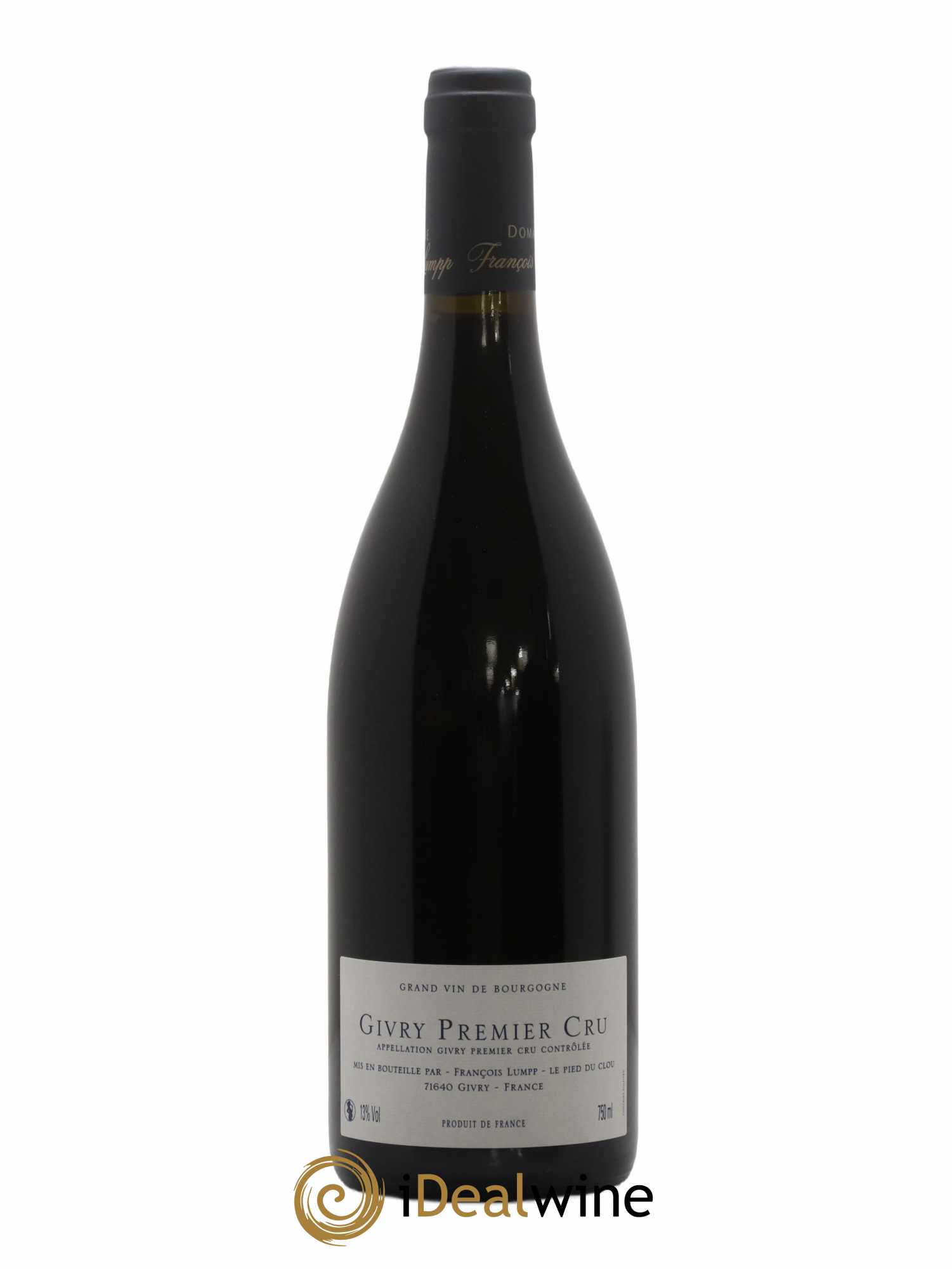 Givry 1er Cru A Vigne Rouge François Lumpp (Domaine) 2018 - Lot of 1 bottle - 1