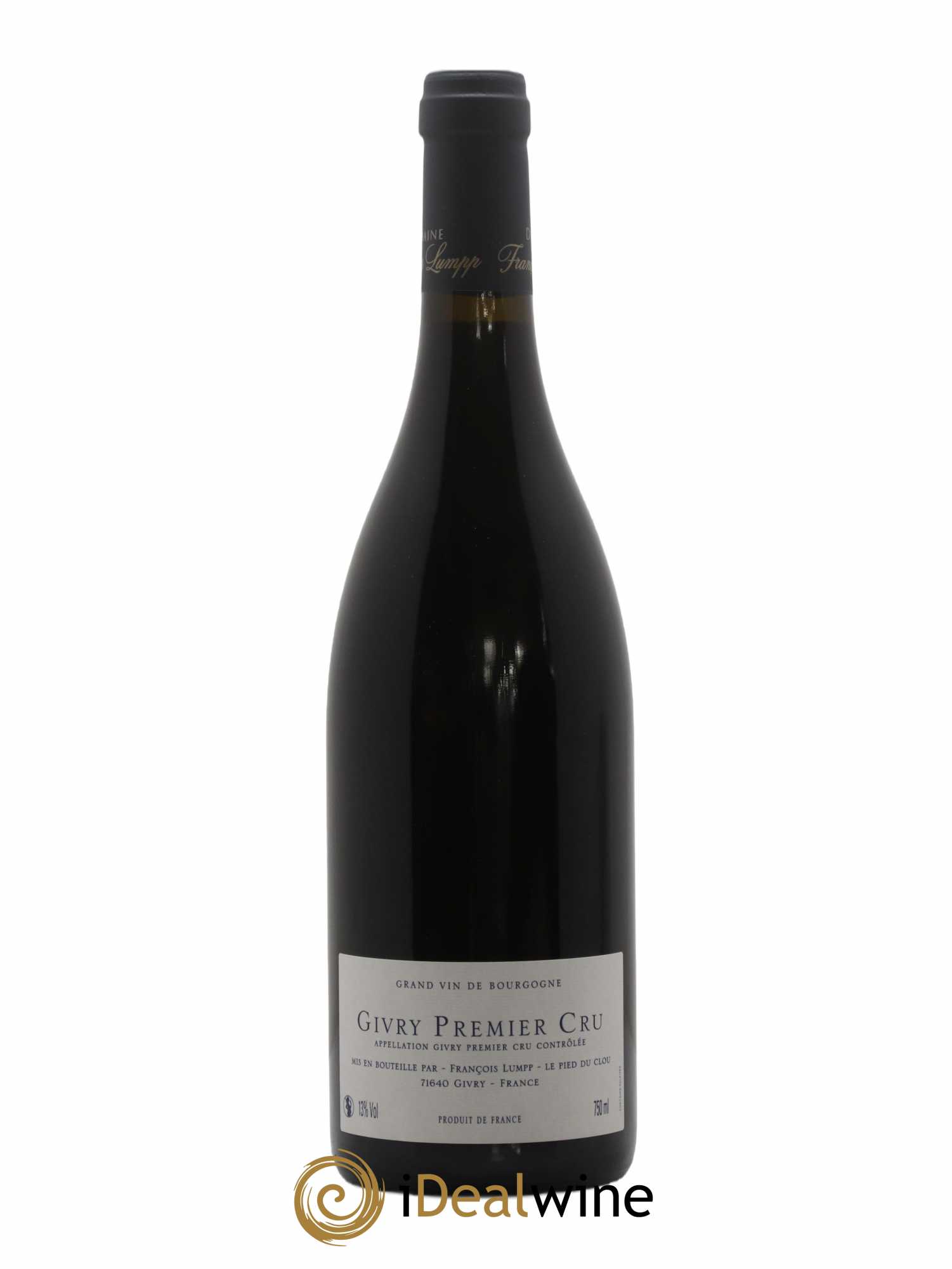 Givry 1er Cru A Vigne Rouge François Lumpp (Domaine) 2018 - Lot de 1 bouteille - 1