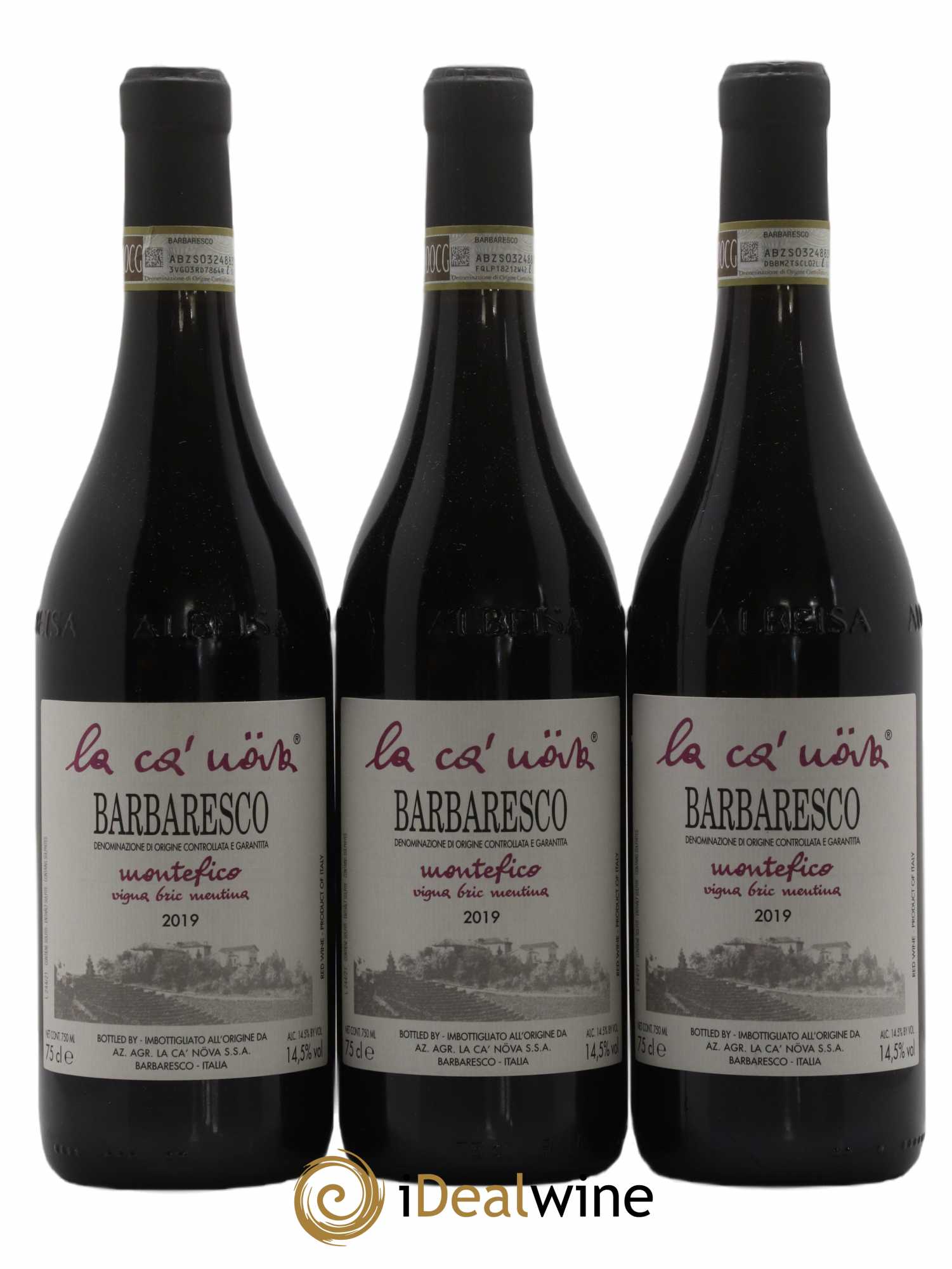 Barbaresco DOCG 2019 - Posten von 3 Flaschen - 0
