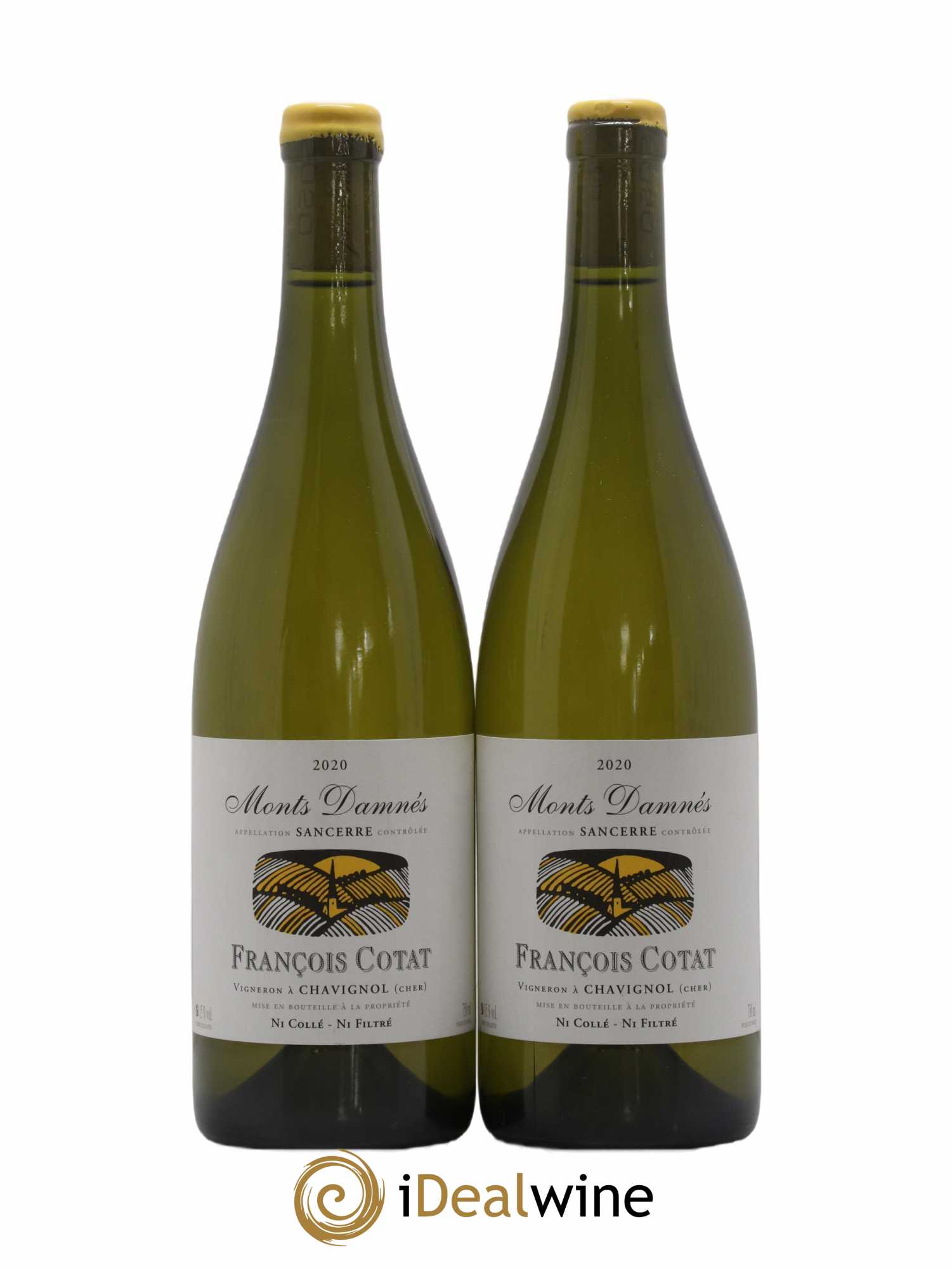 Sancerre Les Monts Damnés François Cotat 2020 - Lot de 2 bouteilles - 0