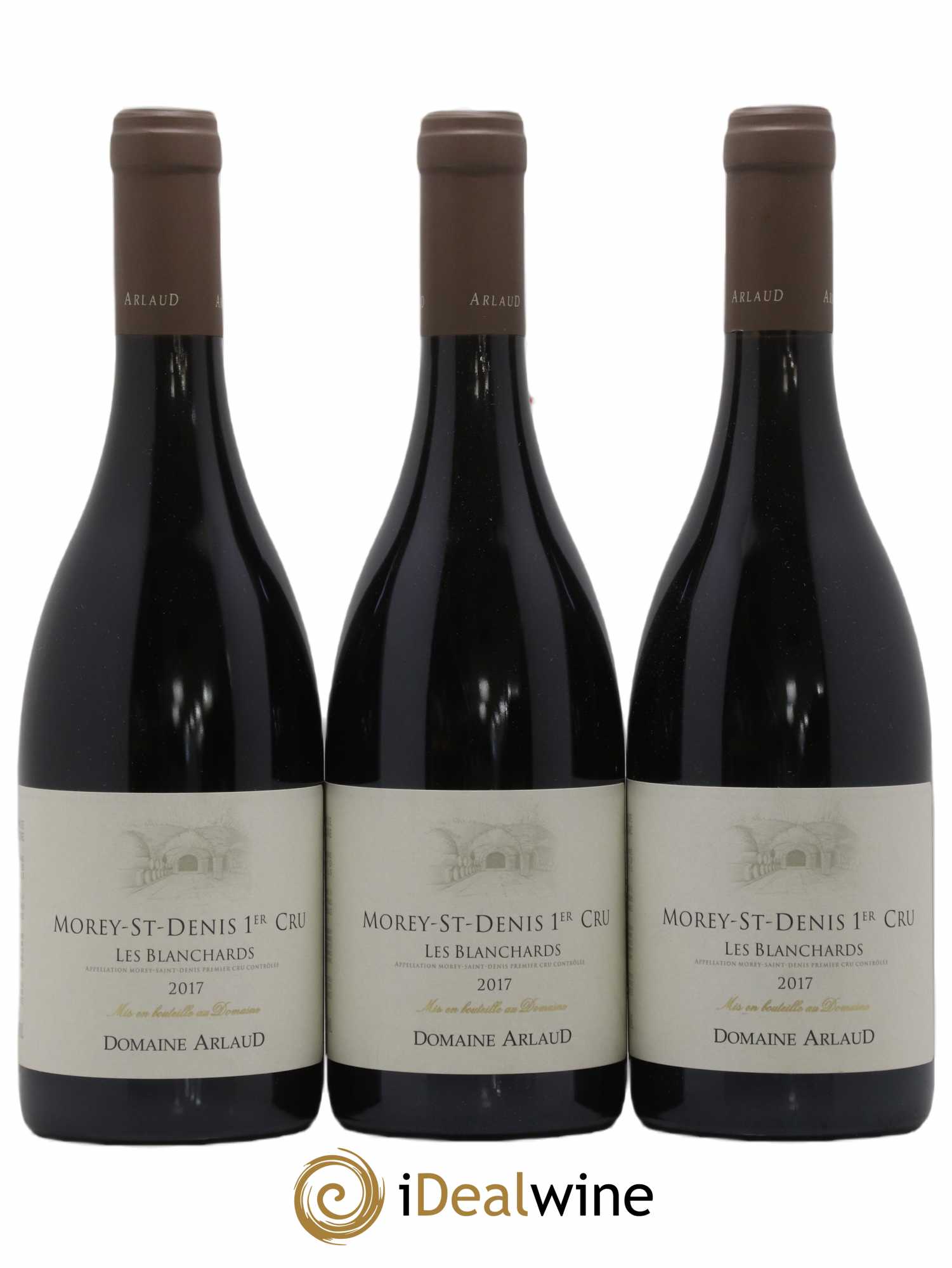 Morey-Saint-Denis 1er Cru Les Blanchards Arlaud 2017 - Lot de 3 bouteilles - 0