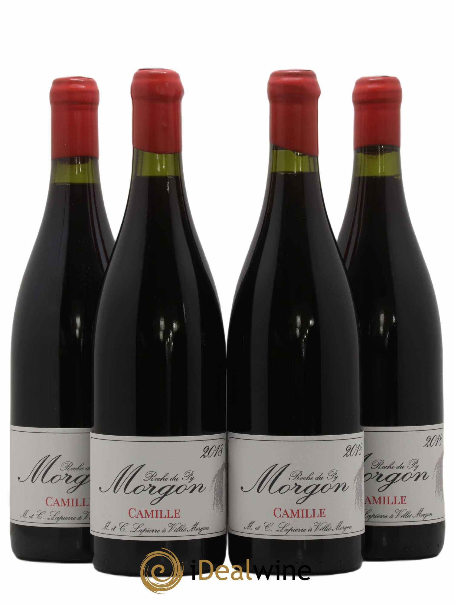 Morgon Roche du Py Camille Marcel Lapierre (Domaine) 2018 - Lot de 4 bouteilles - 0
