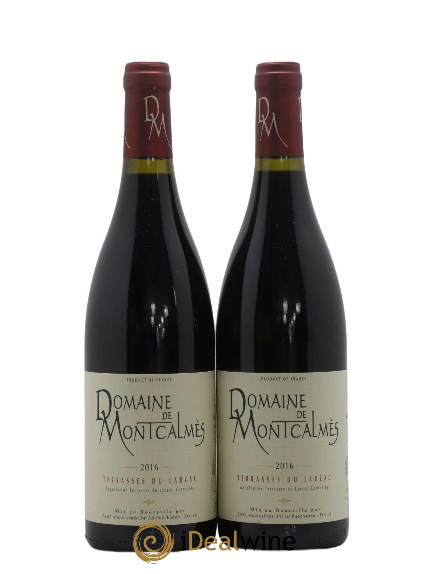 Coteaux du Languedoc Domaine de Montcalmès Frédéric Pourtalié 2016 - Lot de 2 bouteilles - 0