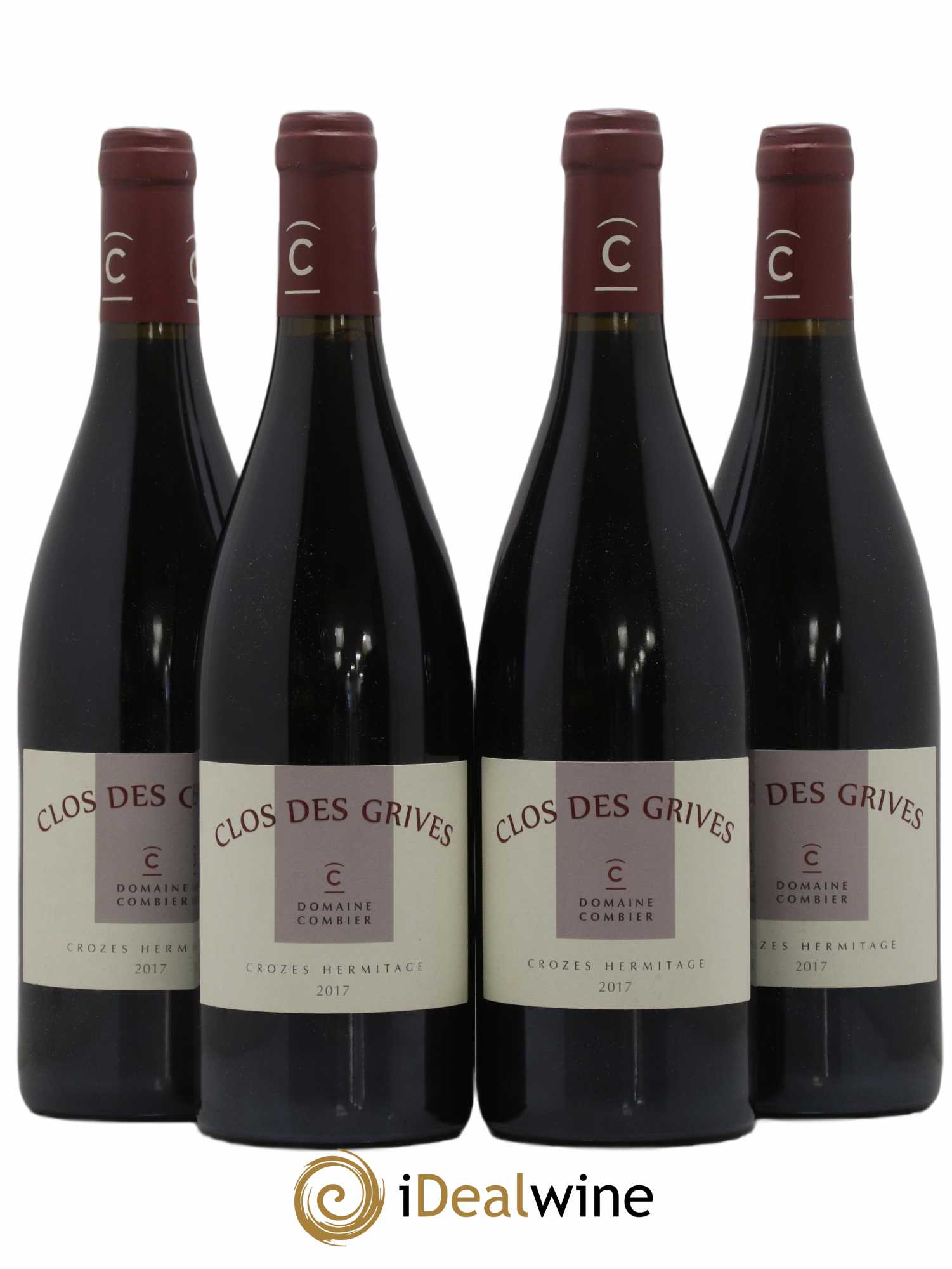 Crozes-Hermitage Clos des Grives Combier 2017 - Lot de 4 bouteilles - 0