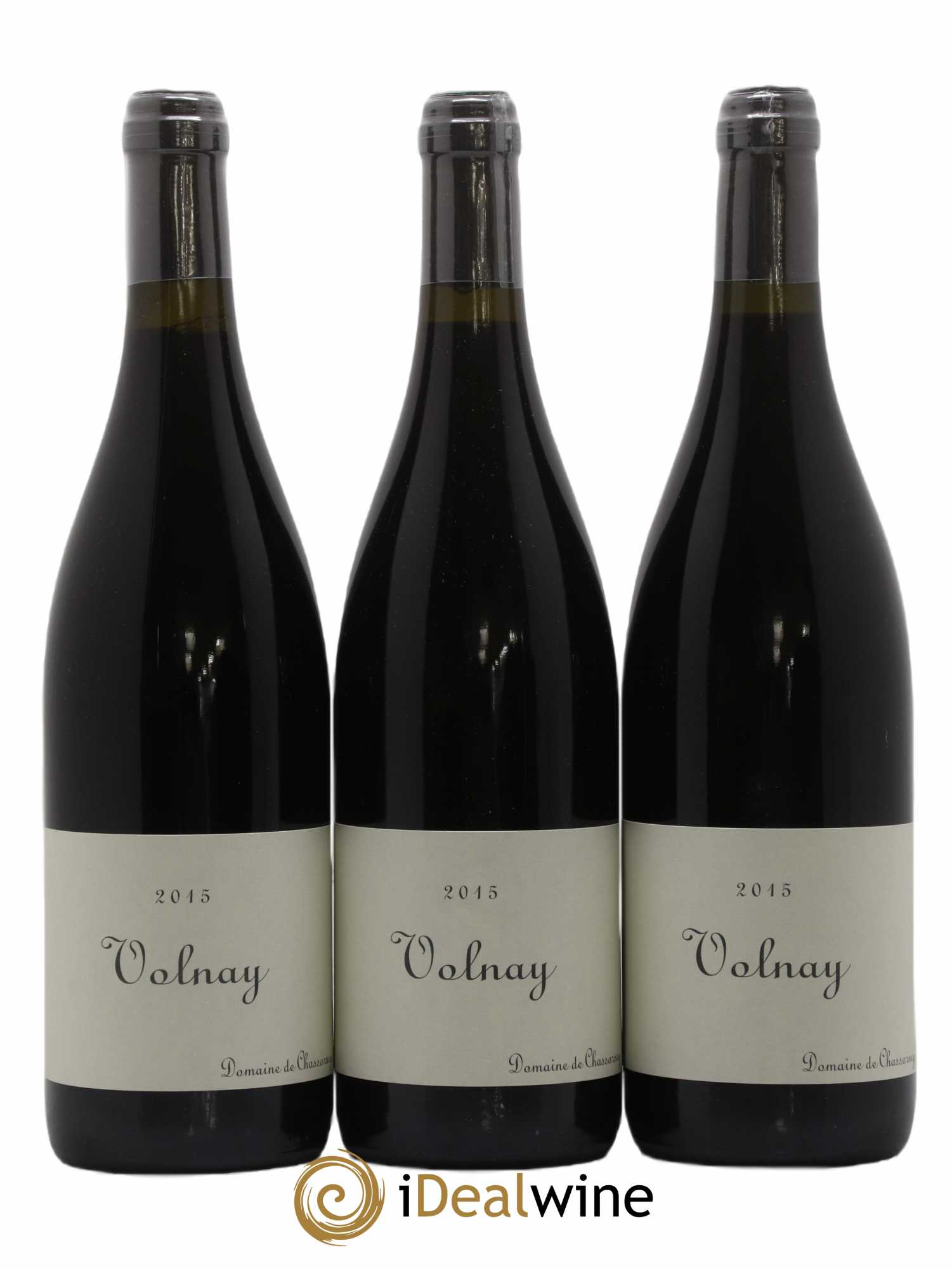 Volnay Domaine de Chassorney - Frédéric Cossard 2015 - Lot de 3 bouteilles - 0