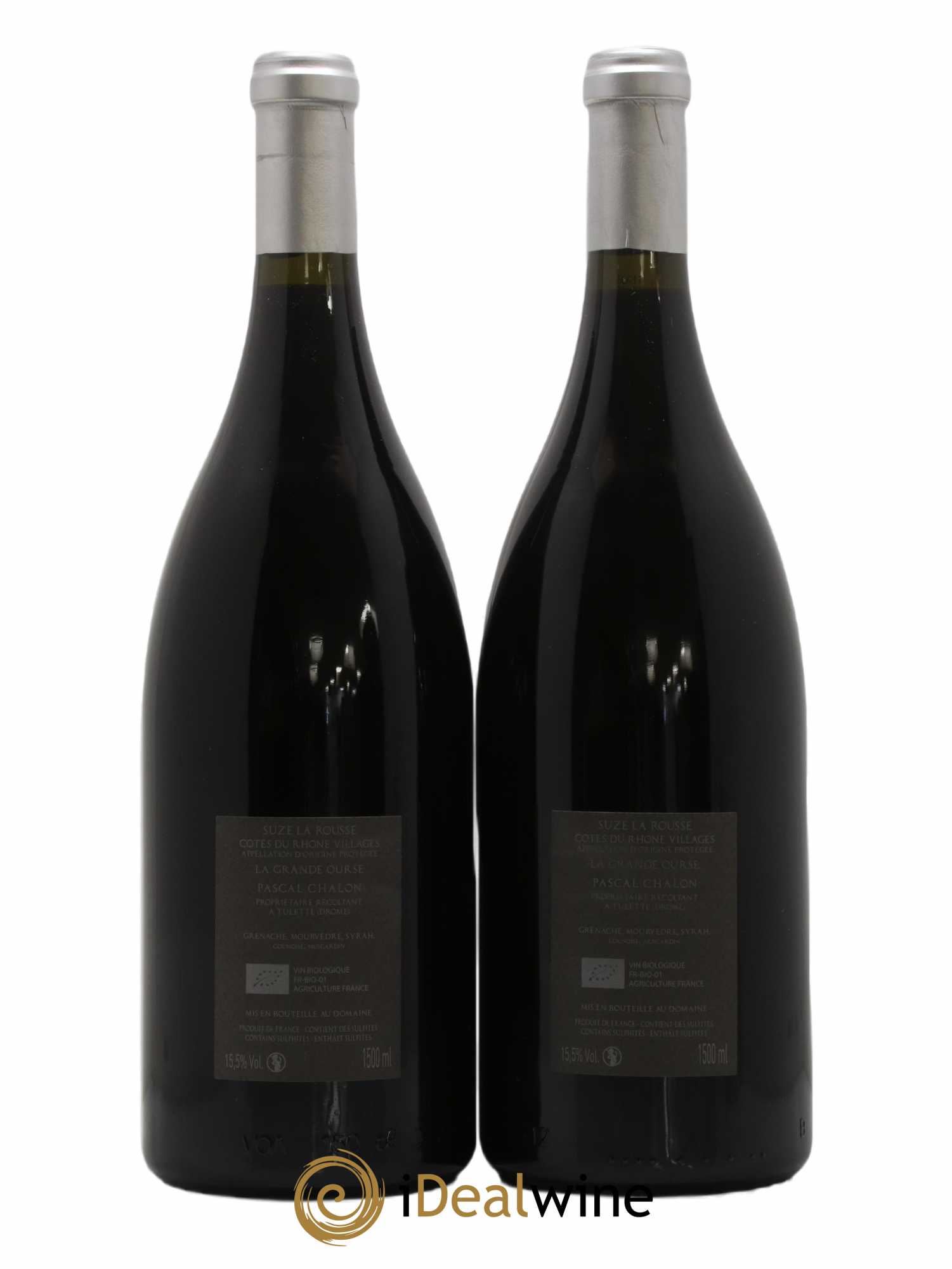 Côtes-du-Rhône Grande Ourse Pascal Chalon 2017 - Lot de 2 magnums - 1
