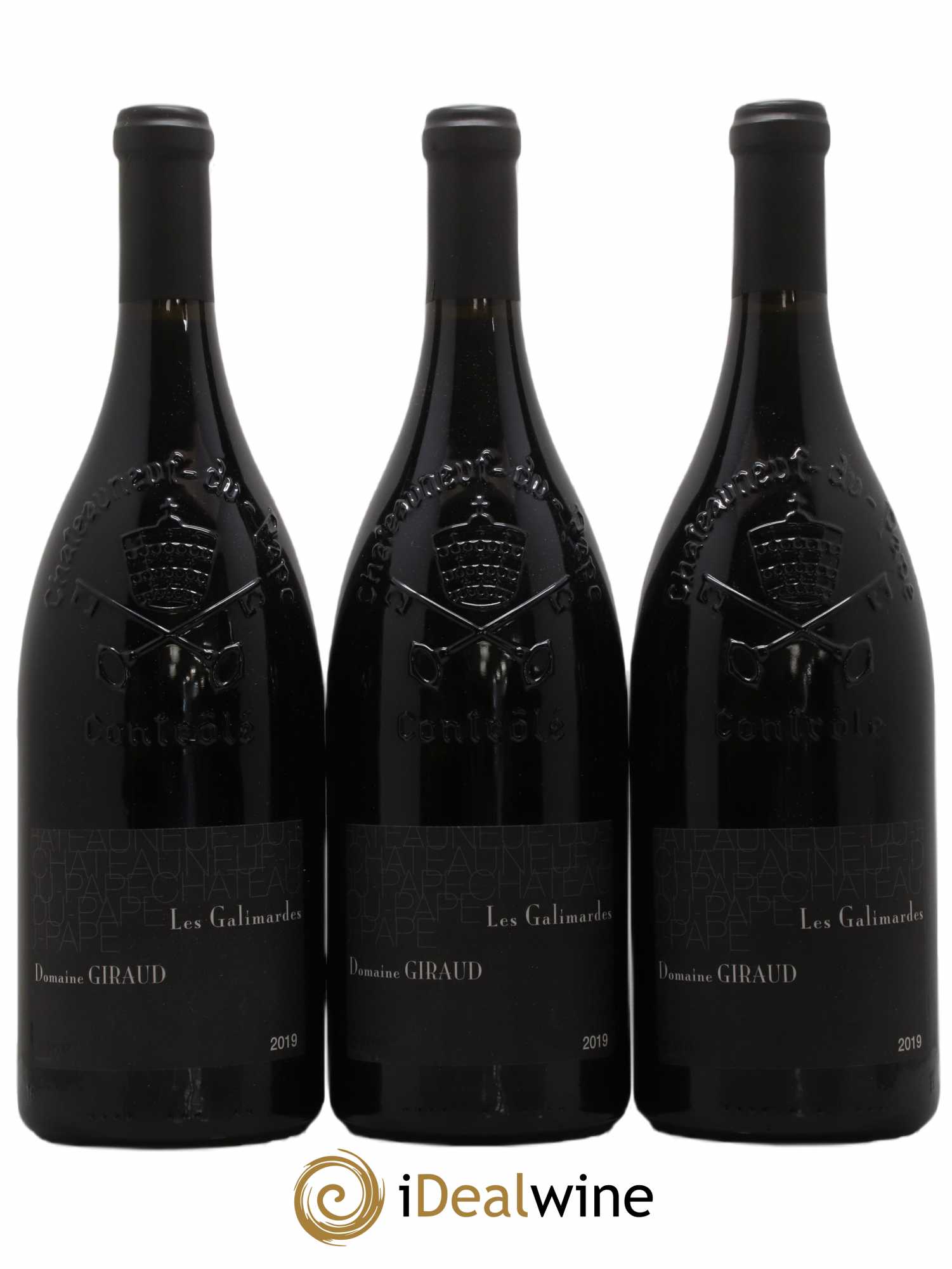 Châteauneuf-du-Pape Les Galimardes Pierre Giraud 2019 - Lot de 3 magnums - 0