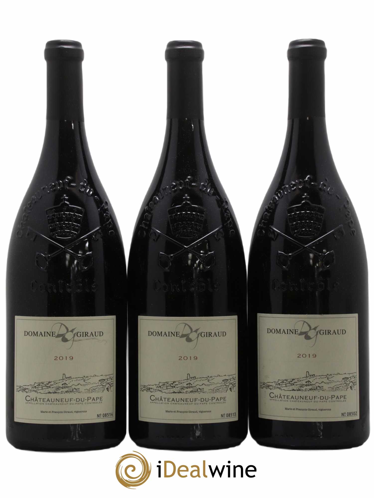 Châteauneuf-du-Pape Pierre Giraud 2019 - Lot de 3 magnums - 0