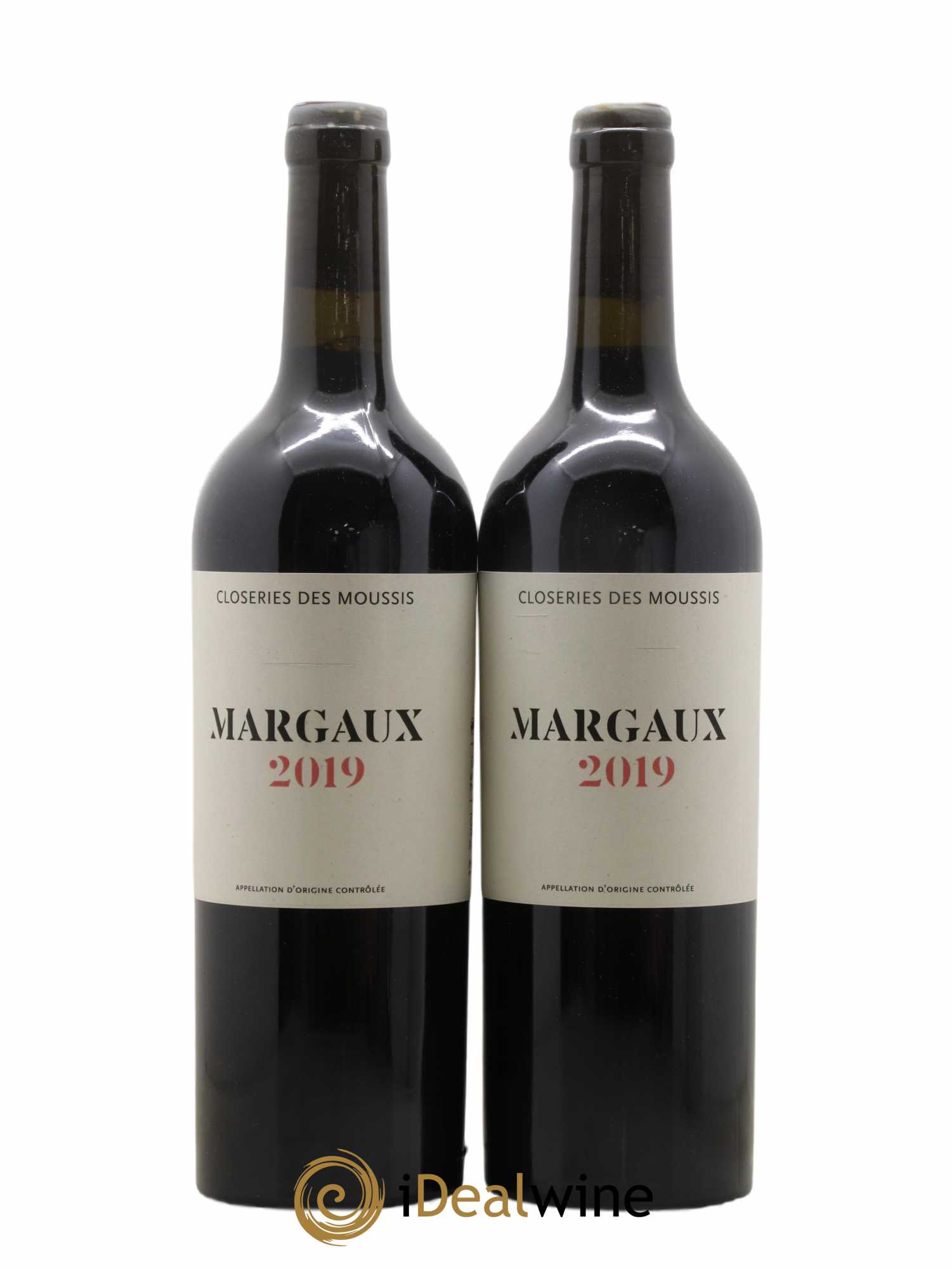 Les Closeries des Moussis - Margaux 2019 - Lot of 2 bottles - 0