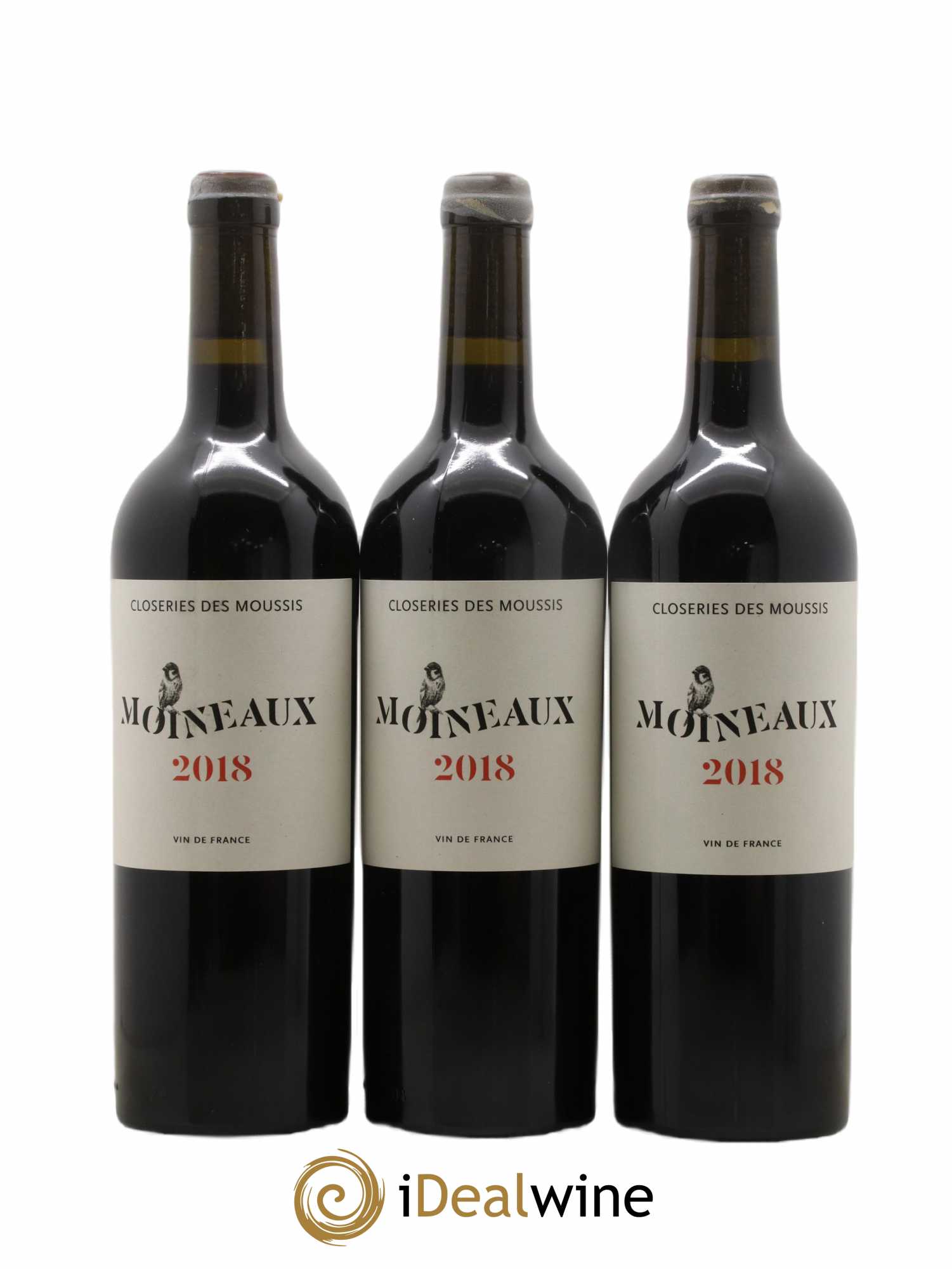 Les Closeries des Moussis - Les Moineaux 2018 - Lot de 3 bouteilles - 0