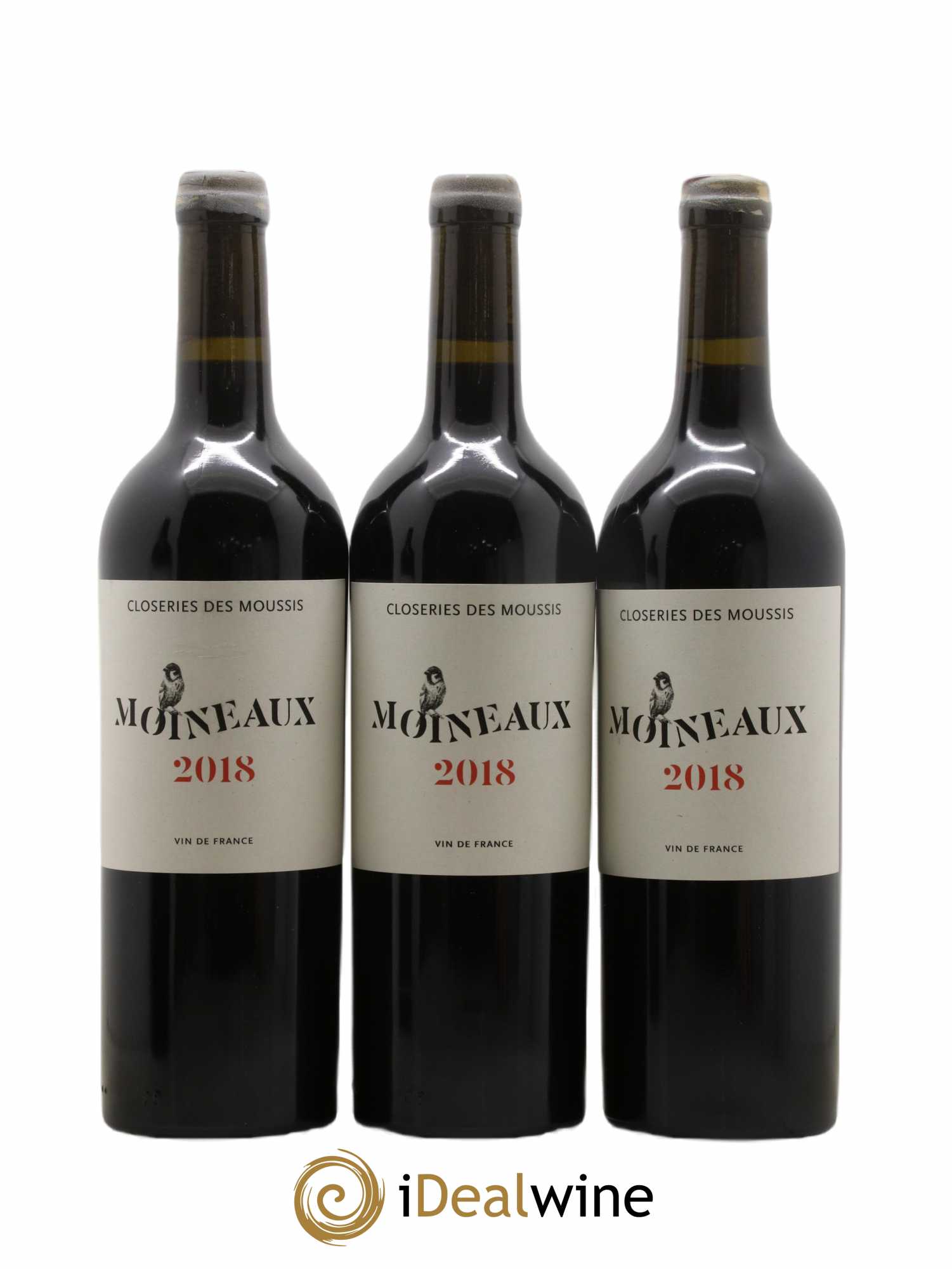 Les Closeries des Moussis - Les Moineaux 2018 - Lot of 6 bottles - 1