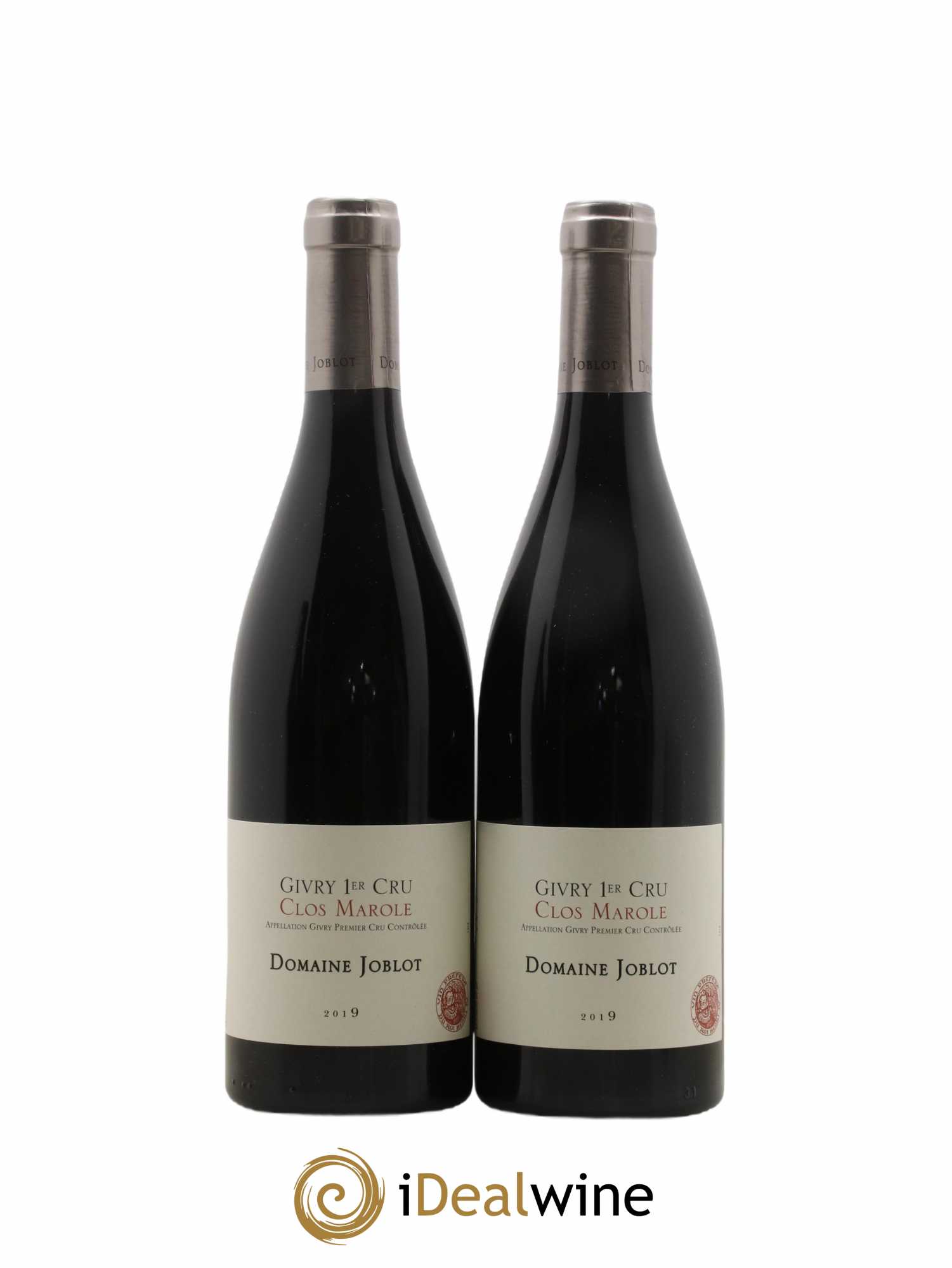 Givry 1er Cru Clos Marole Joblot (Domaine) 2019 - Lot de 2 bouteilles - 0