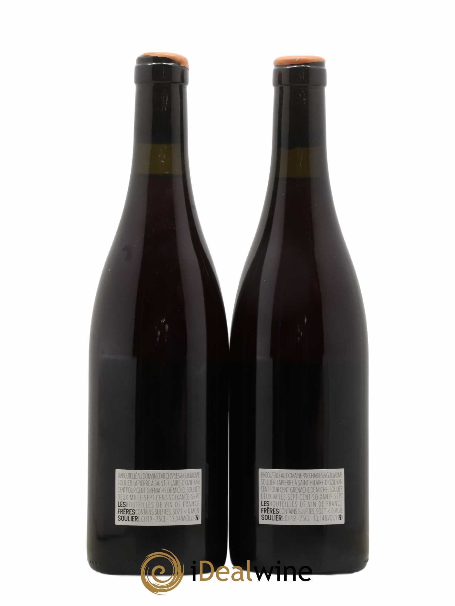 Vin de France Coqueyron Haut Frères Soulier 2019 - Lot of 2 bottles - 1