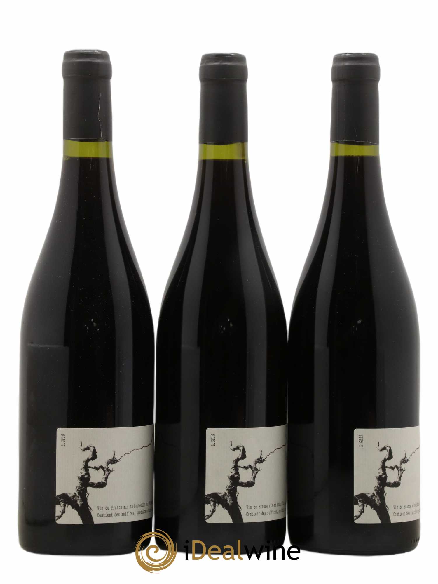 Vin de France Minette François Dhumes 2019 - Lot of 3 bottles - 1