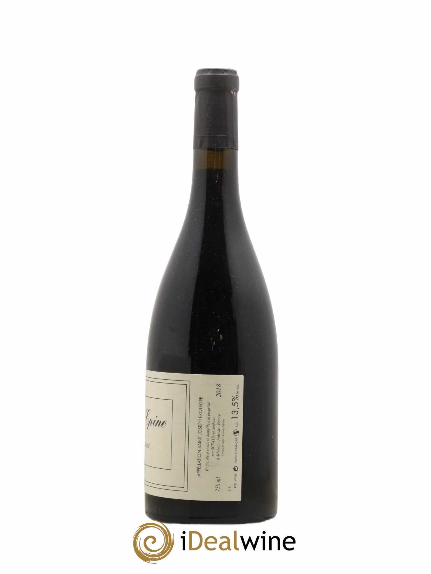 Saint-Joseph Sainte Epine Hervé Souhaut - Domaine Romaneaux-Destezet 2018 - Lot de 1 bouteille - 1