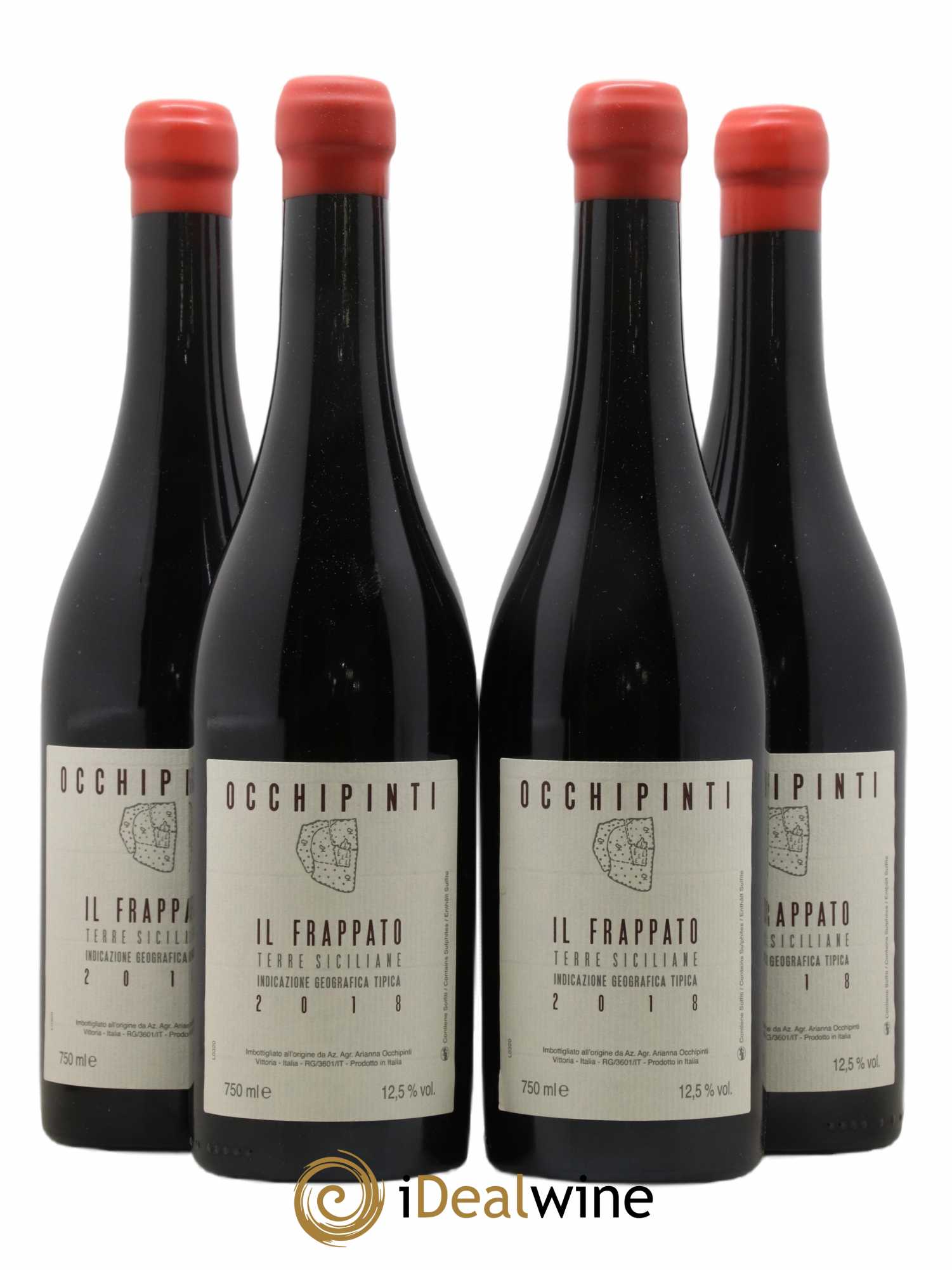 Terre Siciliane IGT Il Frappato Azienda Agricola Arianna Occhipinti 2018 - Lot of 4 bottles - 0