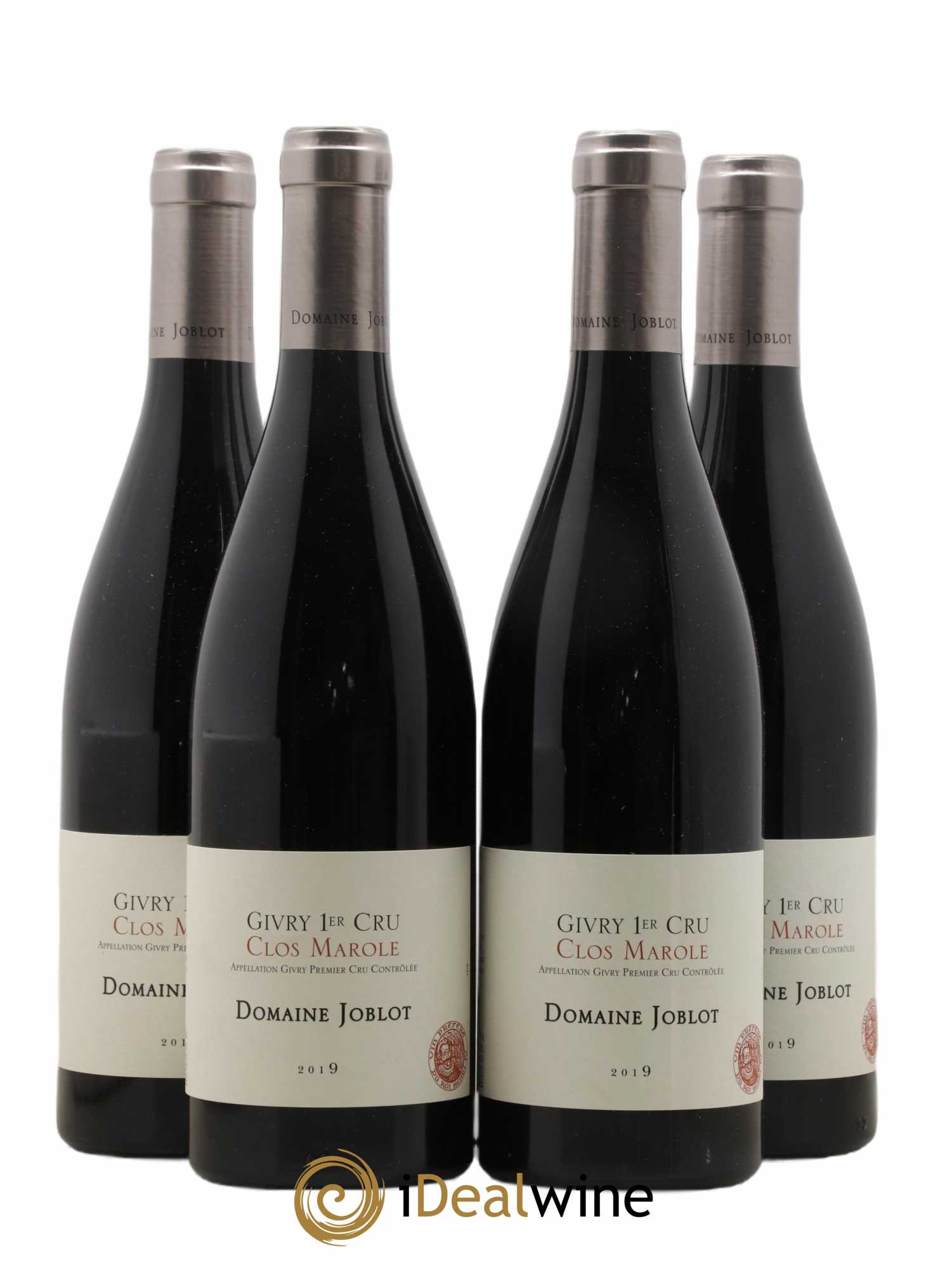 Givry 1er Cru Clos Marole Joblot (Domaine) 2019 - Lot de 4 bouteilles - 0