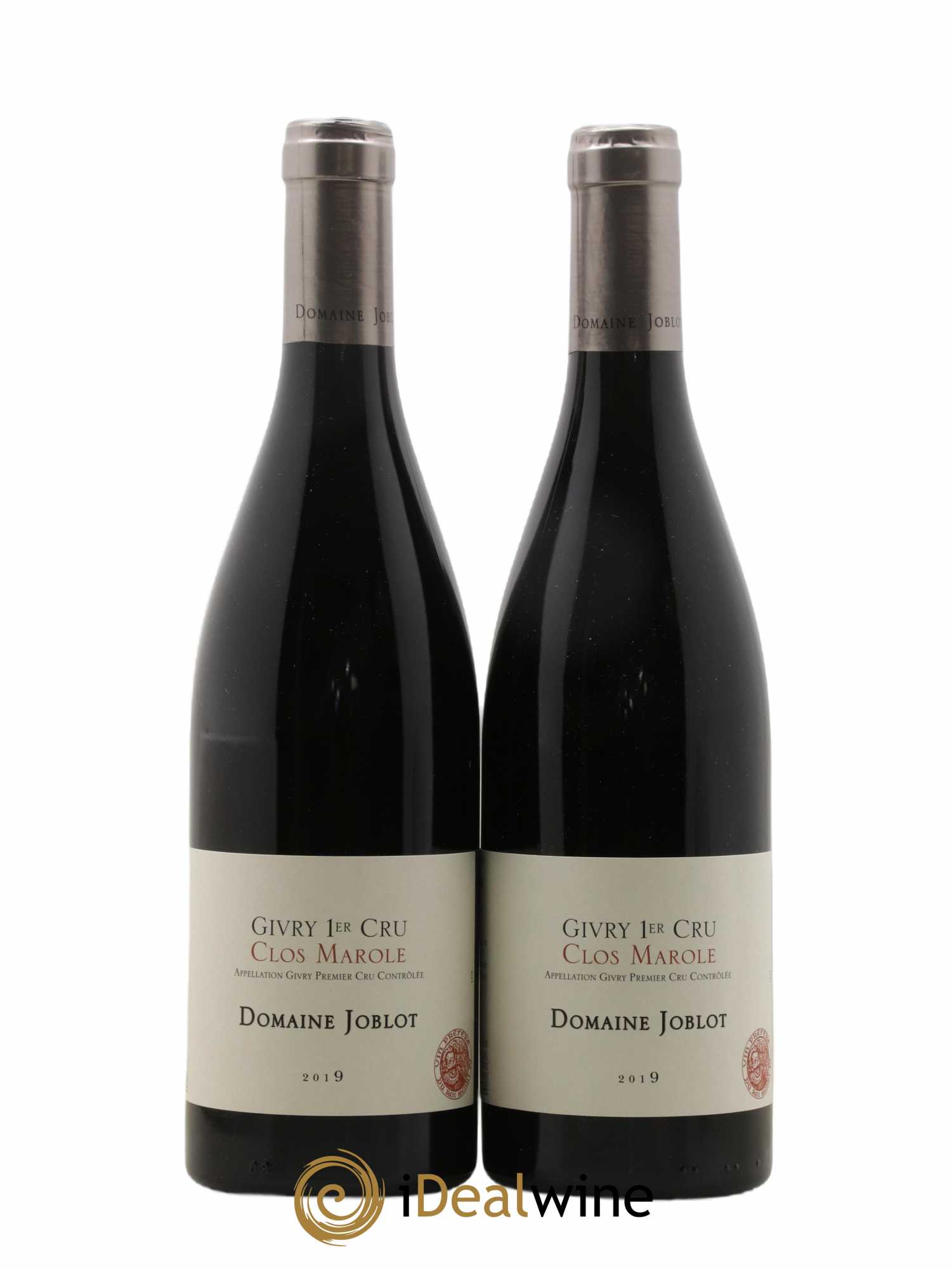 Givry 1er Cru Clos Marole Joblot (Domaine) 2019 - Lot de 2 bouteilles - 0