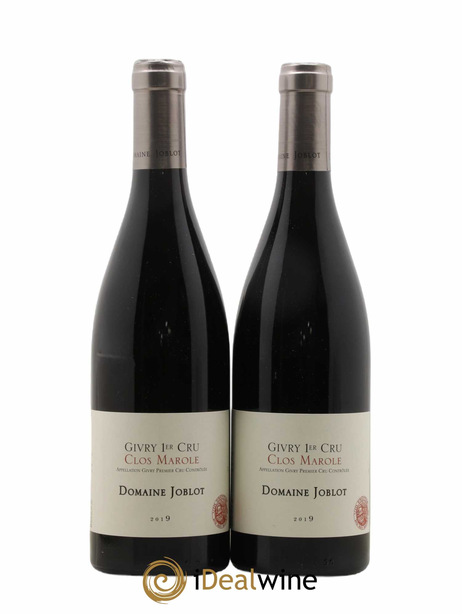 Givry 1er Cru Clos Marole Joblot (Domaine) 2019 - Lot de 2 bouteilles - 0