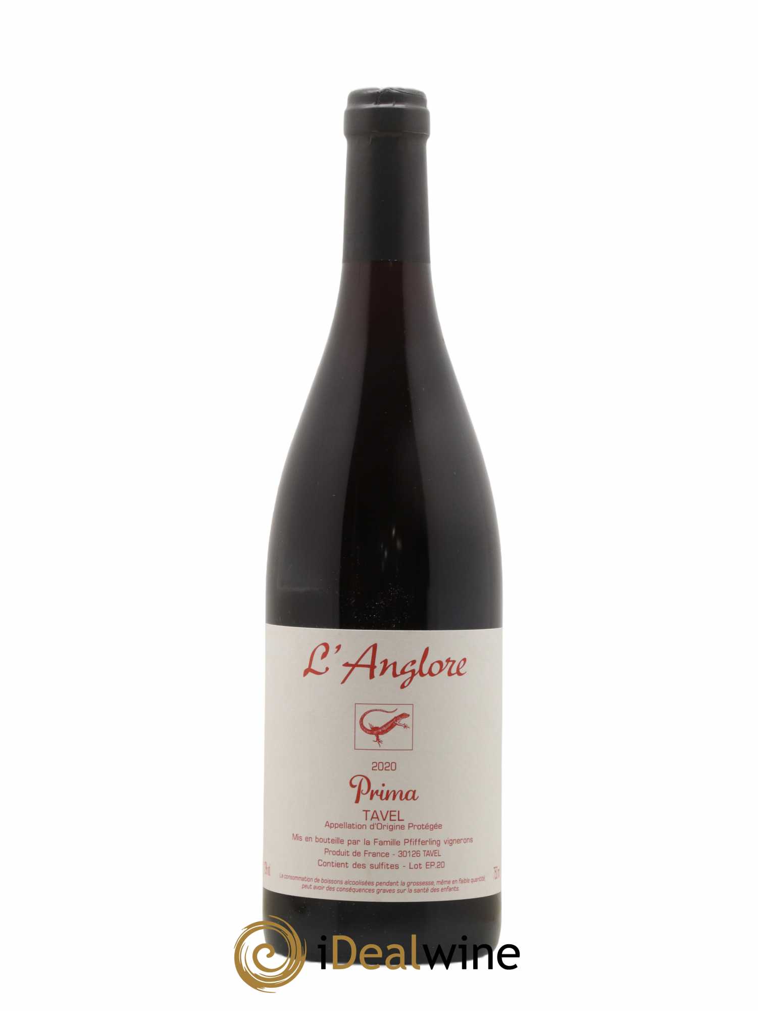Tavel Prima L'Anglore 2020 - Lot of 1 bottle - 0