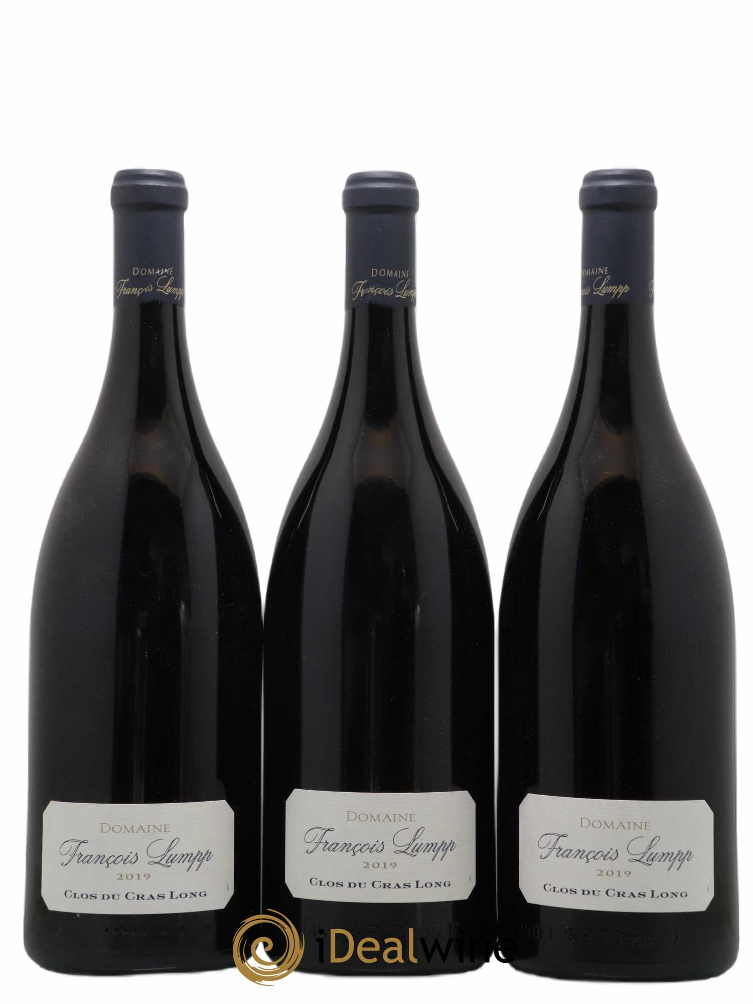 Givry 1er Cru Clos du Cras Long François Lumpp (Domaine) 2019 - Lot de 3 magnums - 0