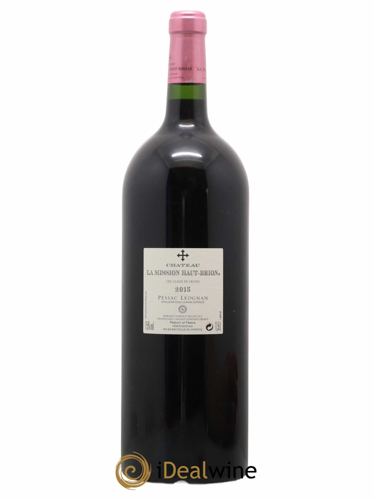 Château la Mission Haut-Brion Cru Classé de Graves 2015 - Lot de 1 magnum - 1