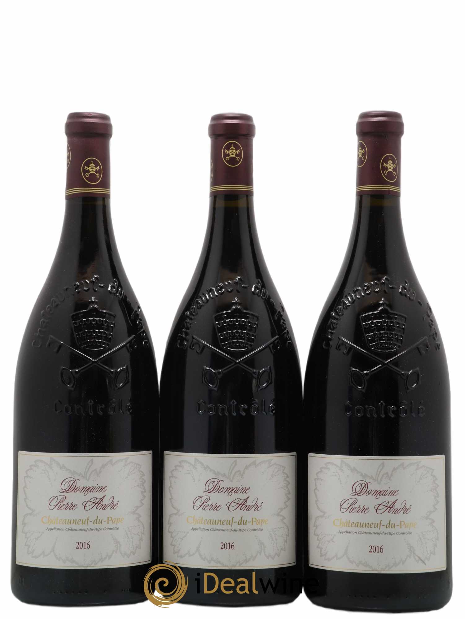 Châteauneuf-du-Pape Pierre André (Domaine) 2016 - Lot de 3 magnums - 0