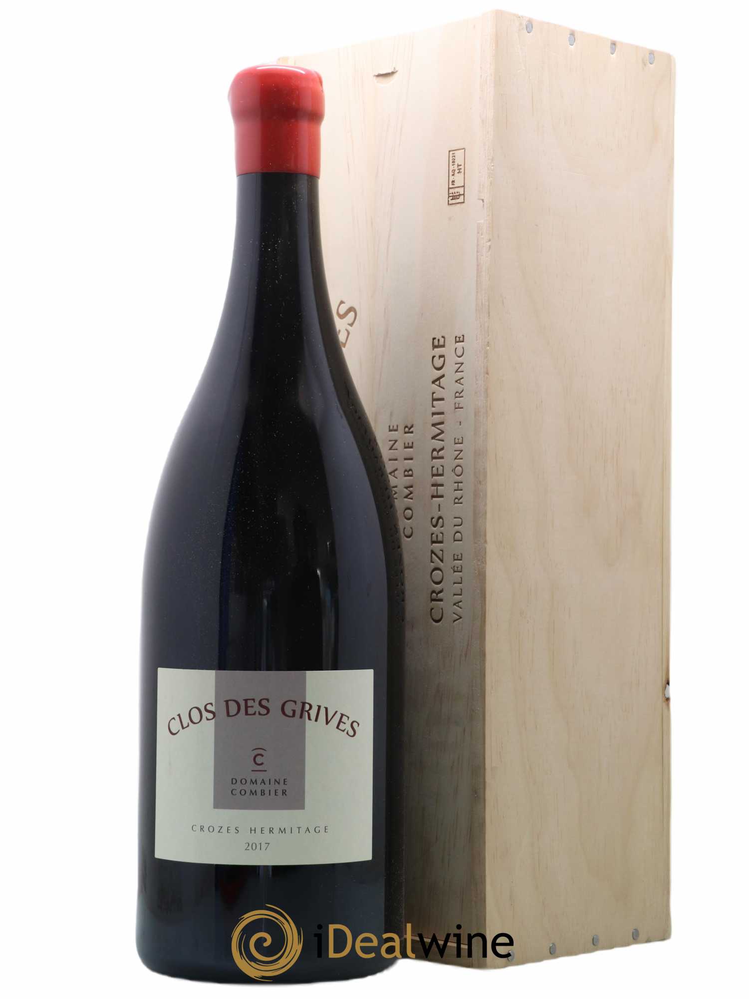 Crozes-Hermitage Clos des Grives Combier 2017 - Lot de 1 double magnum - 0