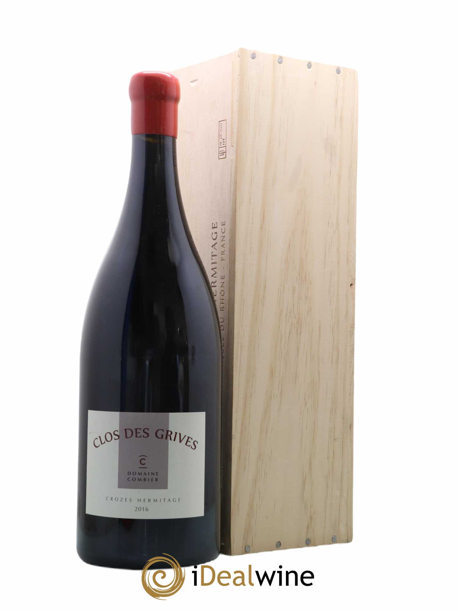 Crozes-Hermitage Clos des Grives Combier 2016 - Lot de 1 double magnum - 0